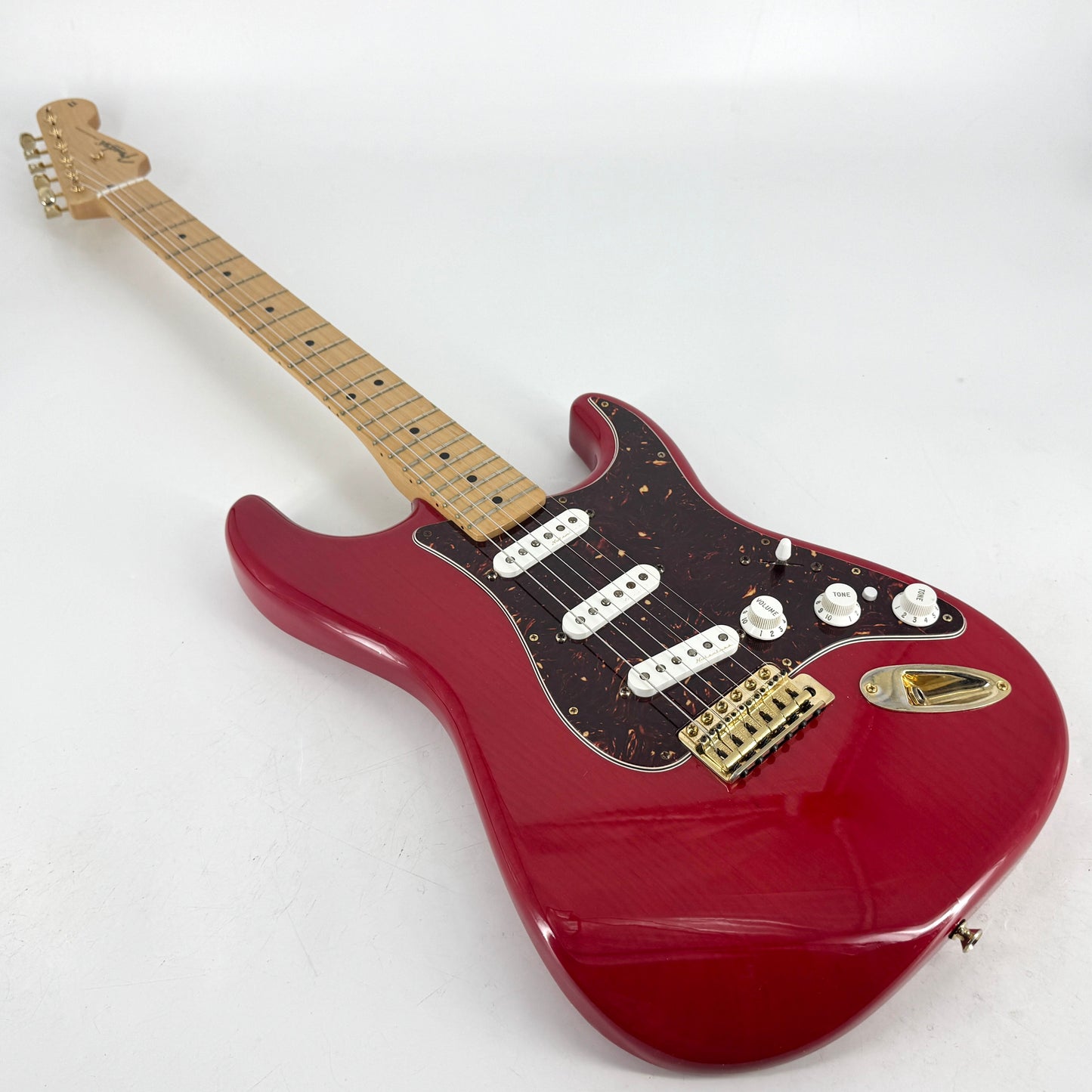 2014 Fender Deluxe Players Stratocaster - Crimson Red Transparent Default Title | Tonebay
