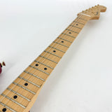 2014 Fender Deluxe Players Stratocaster - Crimson Red Transparent | Tonebay