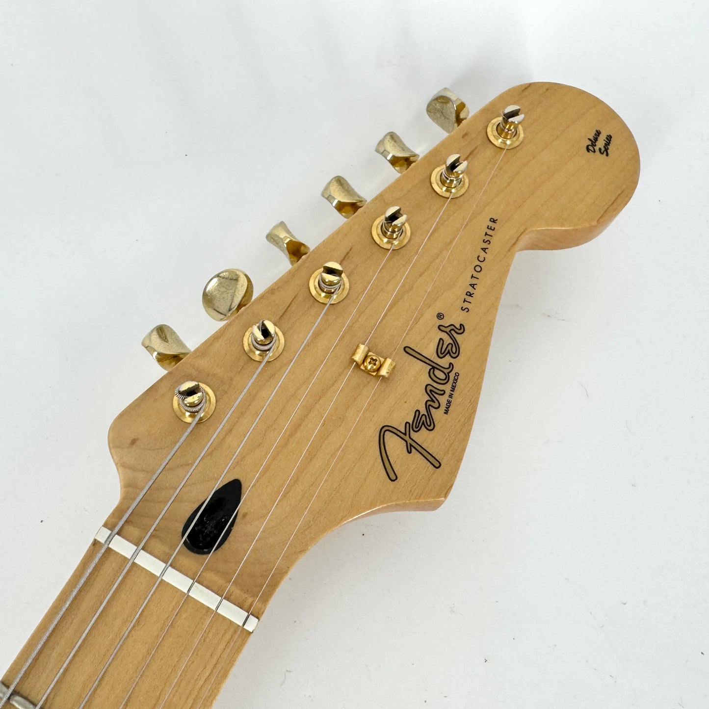 2014 Fender Deluxe Players Stratocaster - Crimson Red Transparent | Tonebay