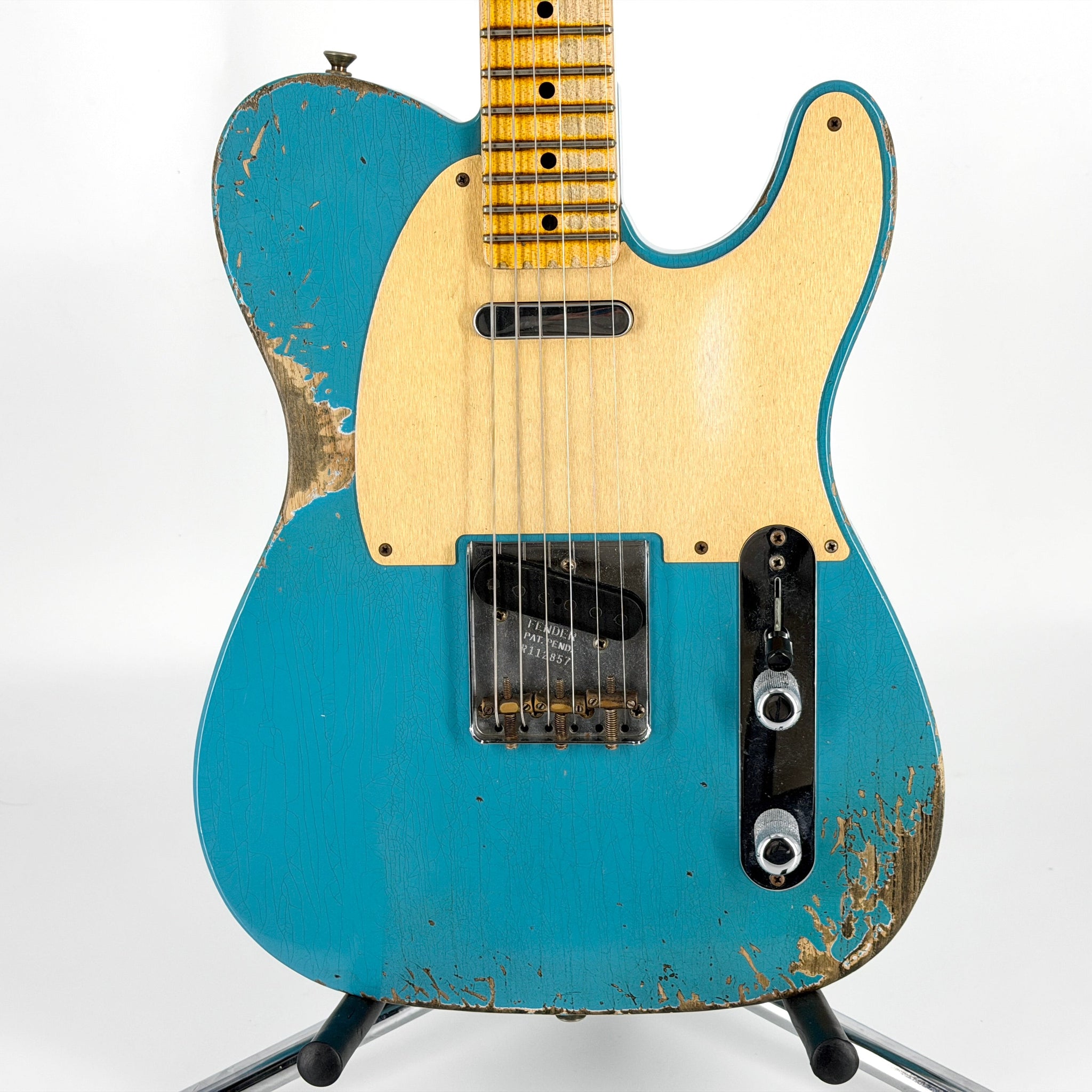 2021 Fender Custom Shop ’52 Heavy Relic Telecaster – Taos Turquoise | Tonebay