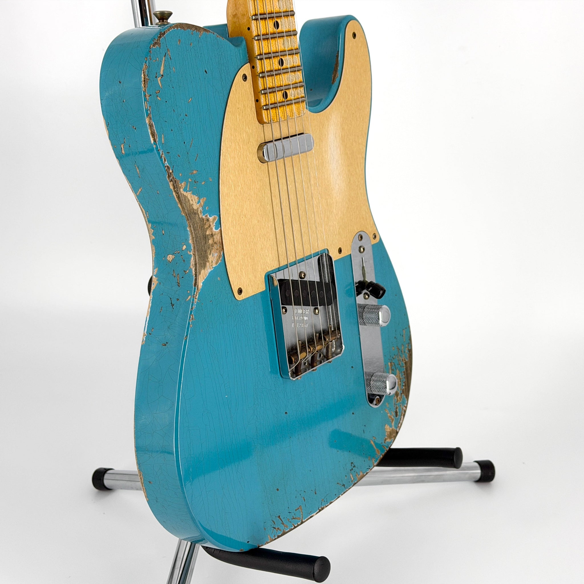 2021 Fender Custom Shop ’52 Heavy Relic Telecaster – Taos Turquoise | Tonebay