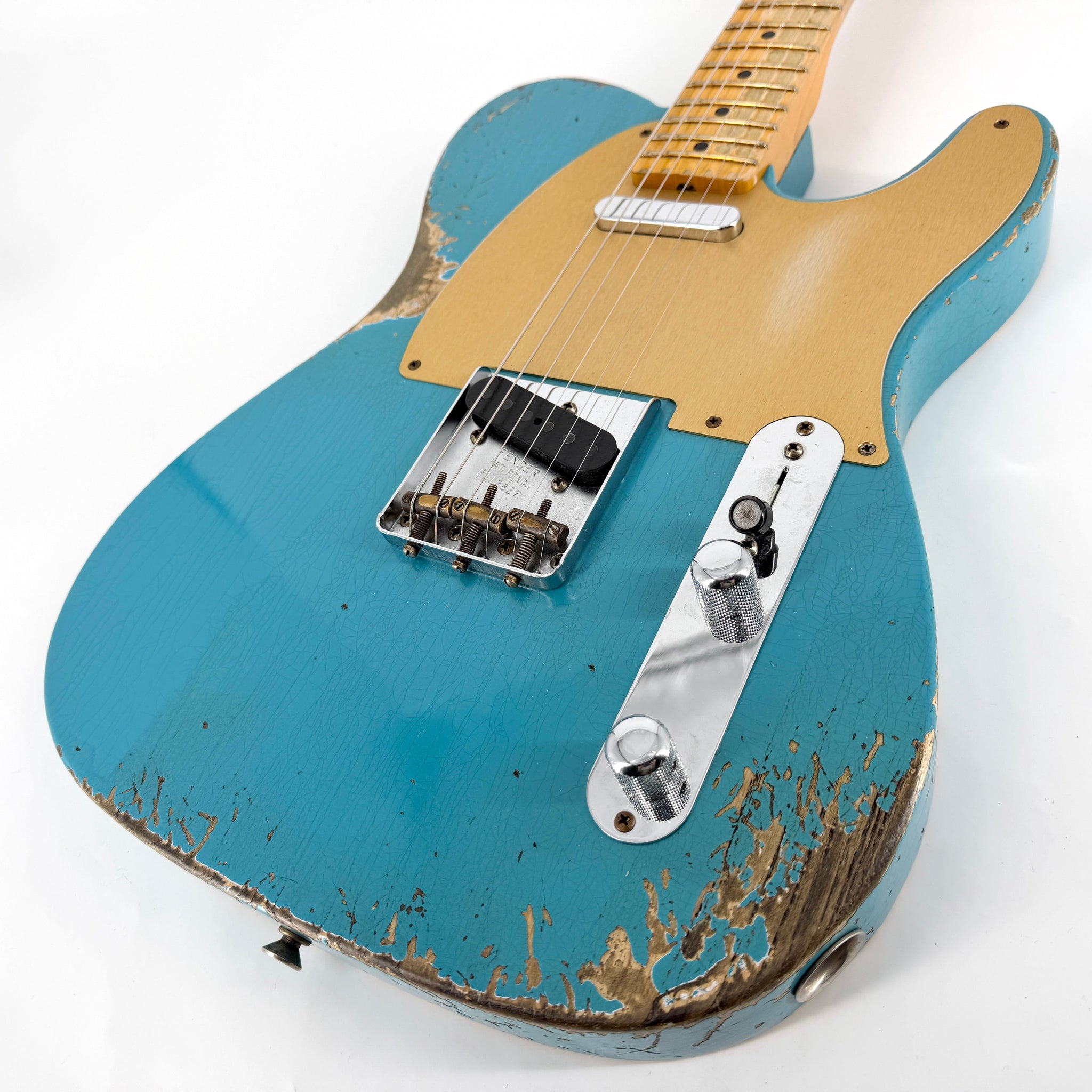 2021 Fender Custom Shop ’52 Heavy Relic Telecaster – Taos Turquoise | Tonebay