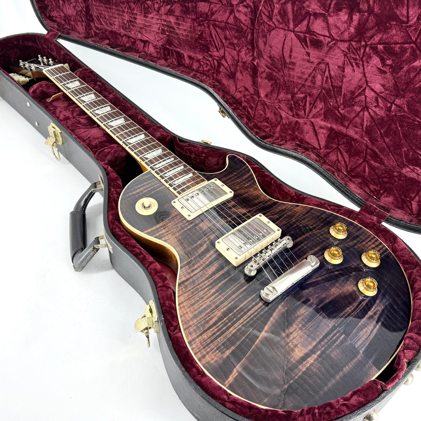 2005 Gibson Custom Shop Class 5 Les Paul - Trans Black | Tonebay