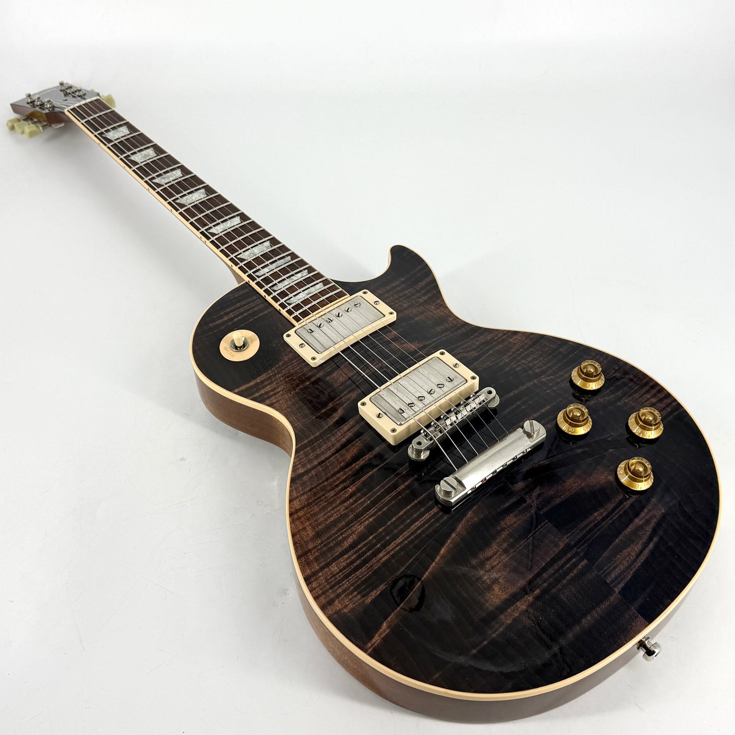 2005 Gibson Custom Shop Class 5 Les Paul - Trans Black Default Title | Tonebay