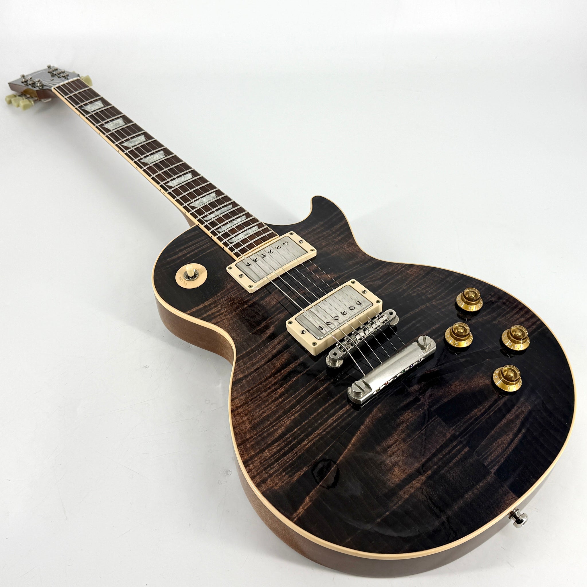 2005 Gibson Custom Shop Class 5 Les Paul - Trans Black Default Title | Tonebay