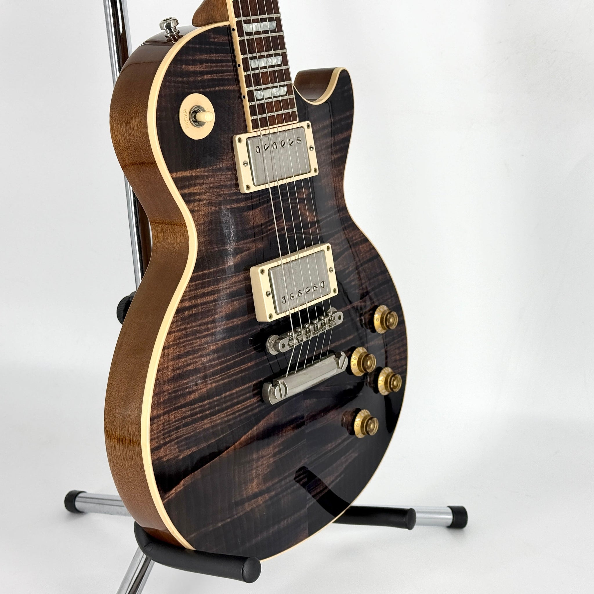 2005 Gibson Custom Shop Class 5 Les Paul - Trans Black | Tonebay