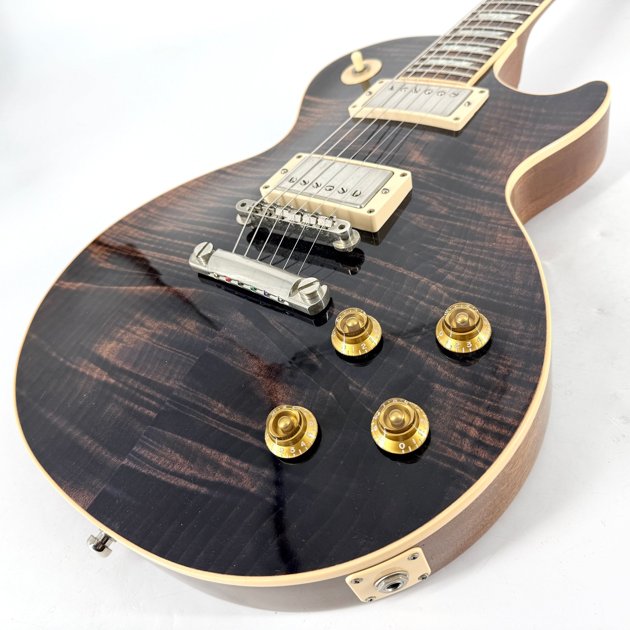 2005 Gibson Custom Shop Class 5 Les Paul - Trans Black | Tonebay