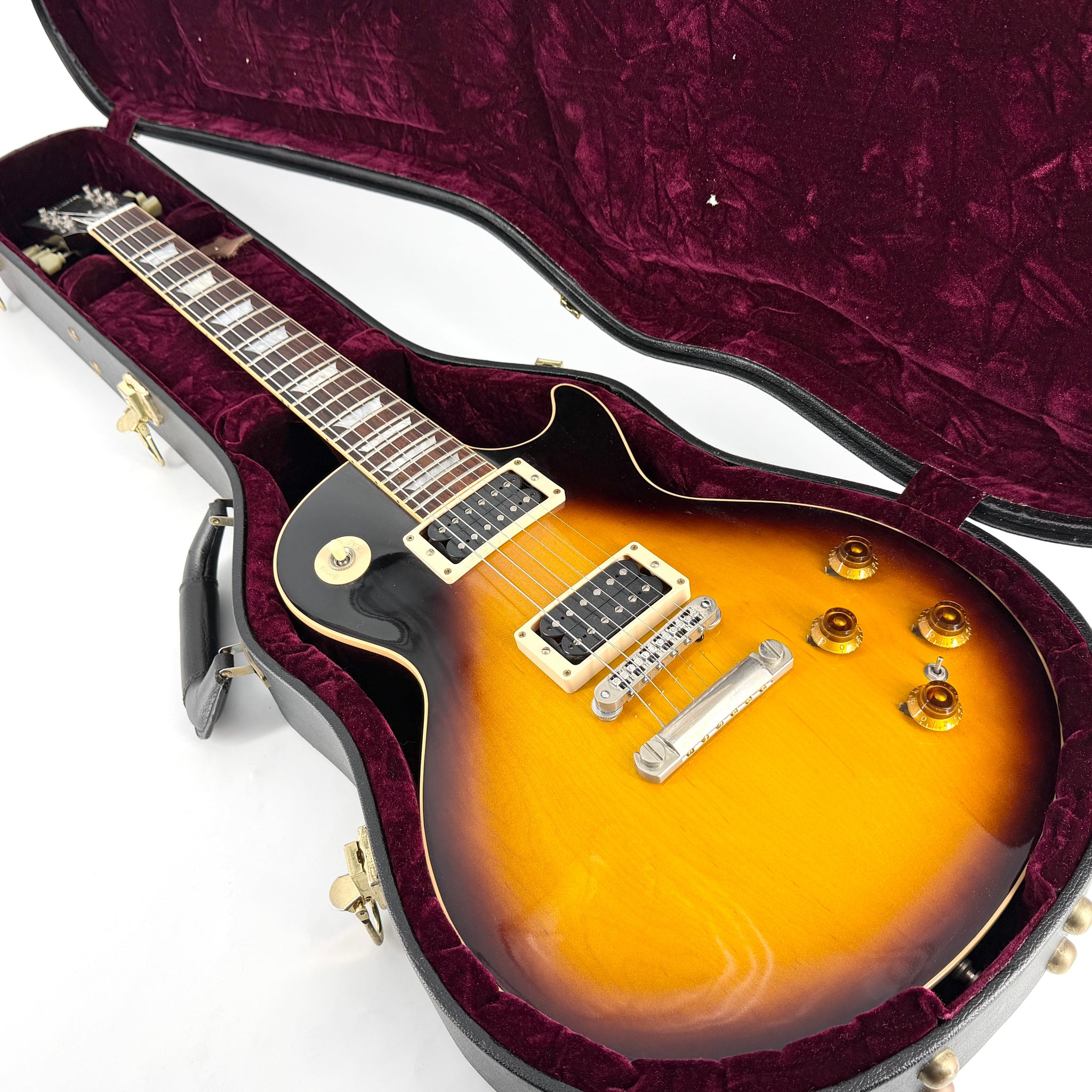 2007 Gibson Custom Shop Slash Signature Les Paul – Dark Tobacco Burst | Tonebay