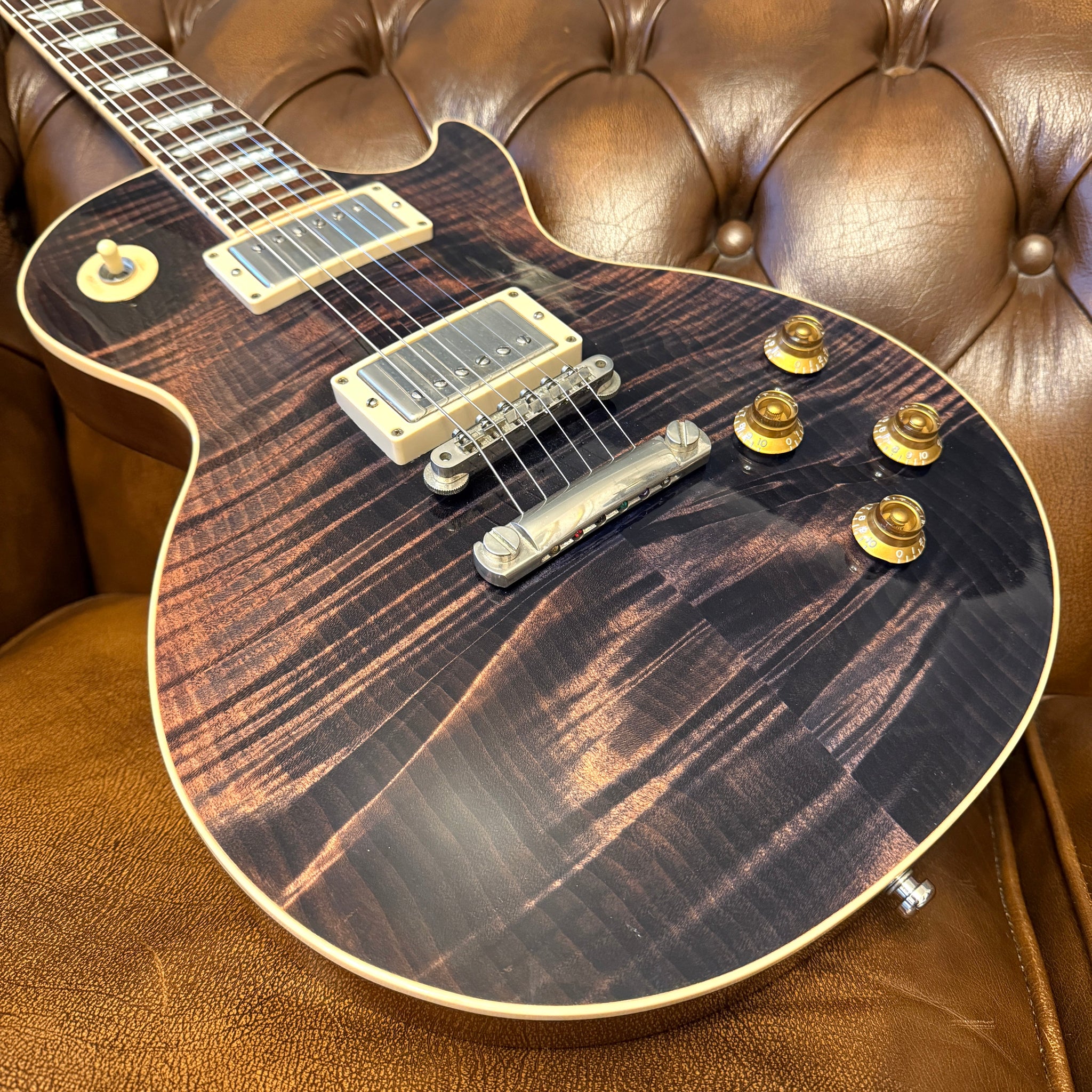 2005 Gibson Custom Shop Class 5 Les Paul - Trans Black | Tonebay