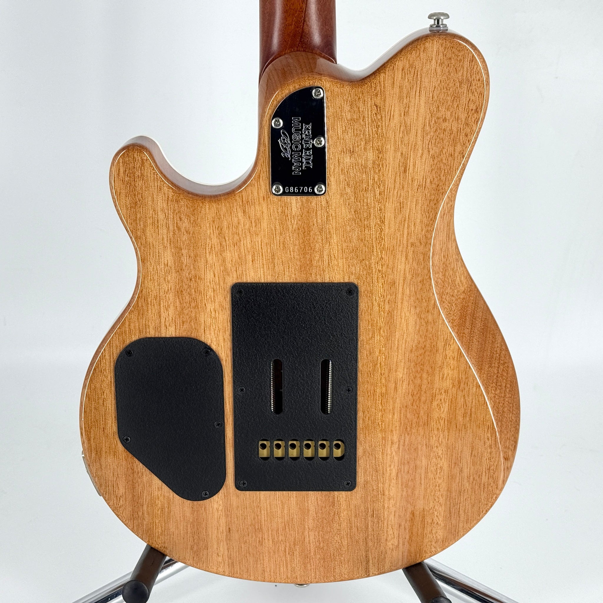 2018 Ernie Ball Music Man BFR Limited Edition Axis Super Sport HH Tremolo - Light Purple Quilt | Tonebay