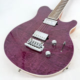 2018 Ernie Ball Music Man BFR Limited Edition Axis Super Sport HH Tremolo - Light Purple Quilt | Tonebay