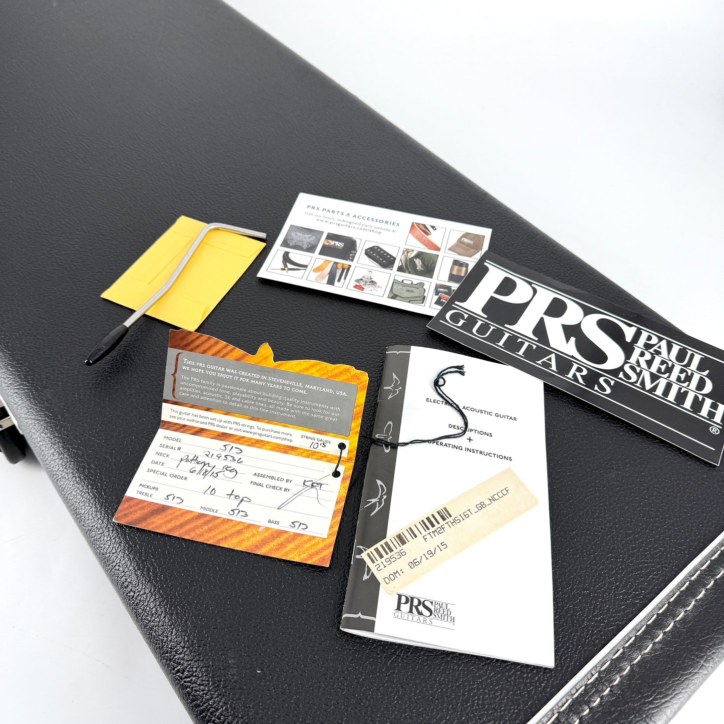 2015 PRS 513 10 Top - Grey Black | Tonebay