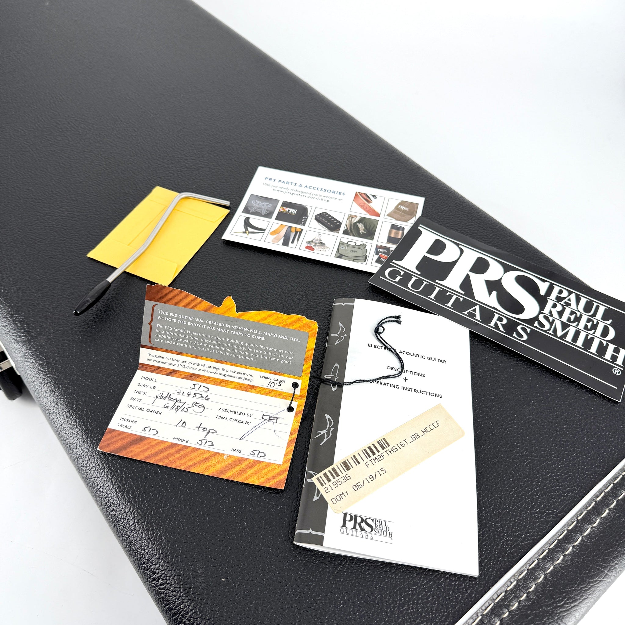 2015 PRS 513 10 Top - Grey Black | Tonebay