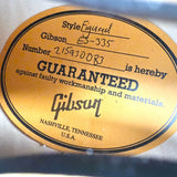 2023 Gibson ES-335 Figured – Vintage Natural | Tonebay