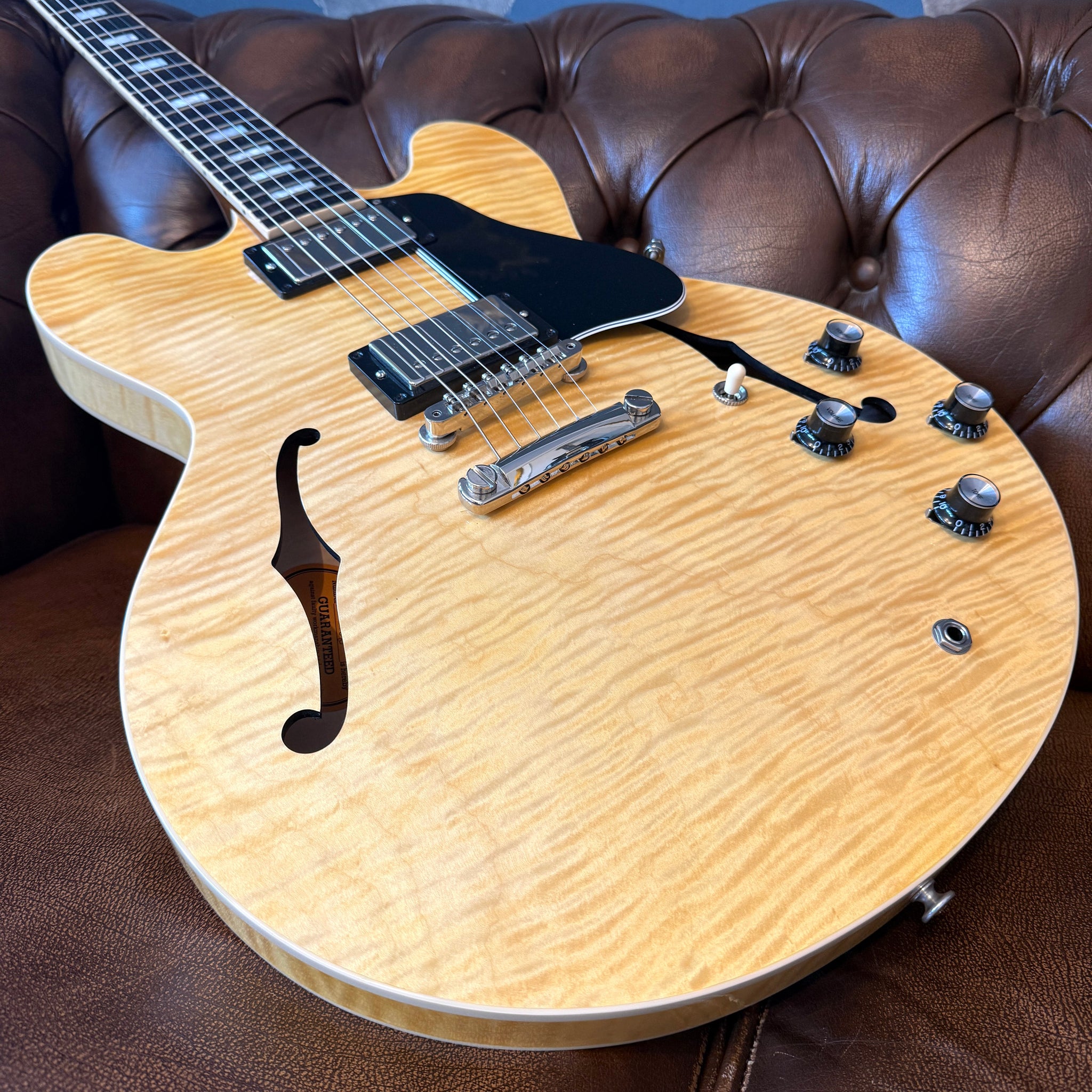 2023 Gibson ES-335 Figured – Vintage Natural | Tonebay