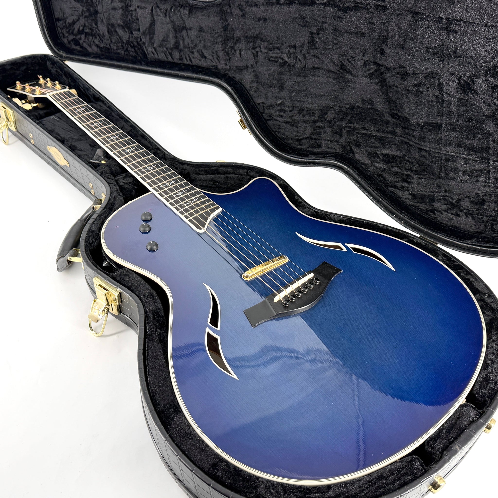 2011 Taylor T5-C Custom - Blue Edgeburst | Tonebay