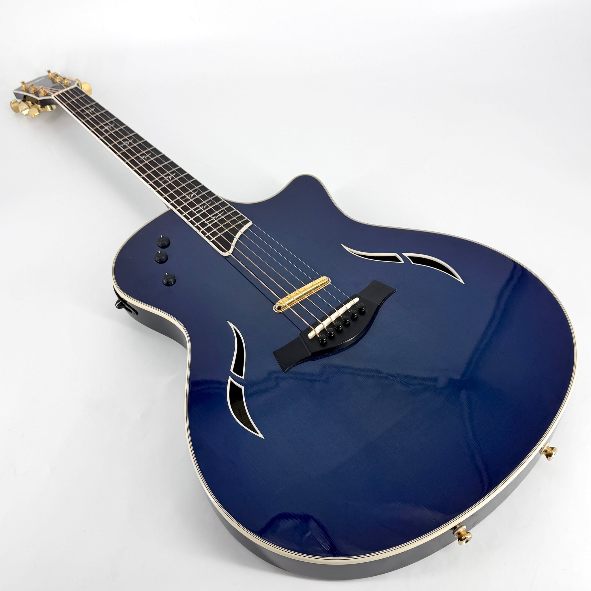 2011 Taylor T5-C Custom - Blue Edgeburst Default Title | Tonebay
