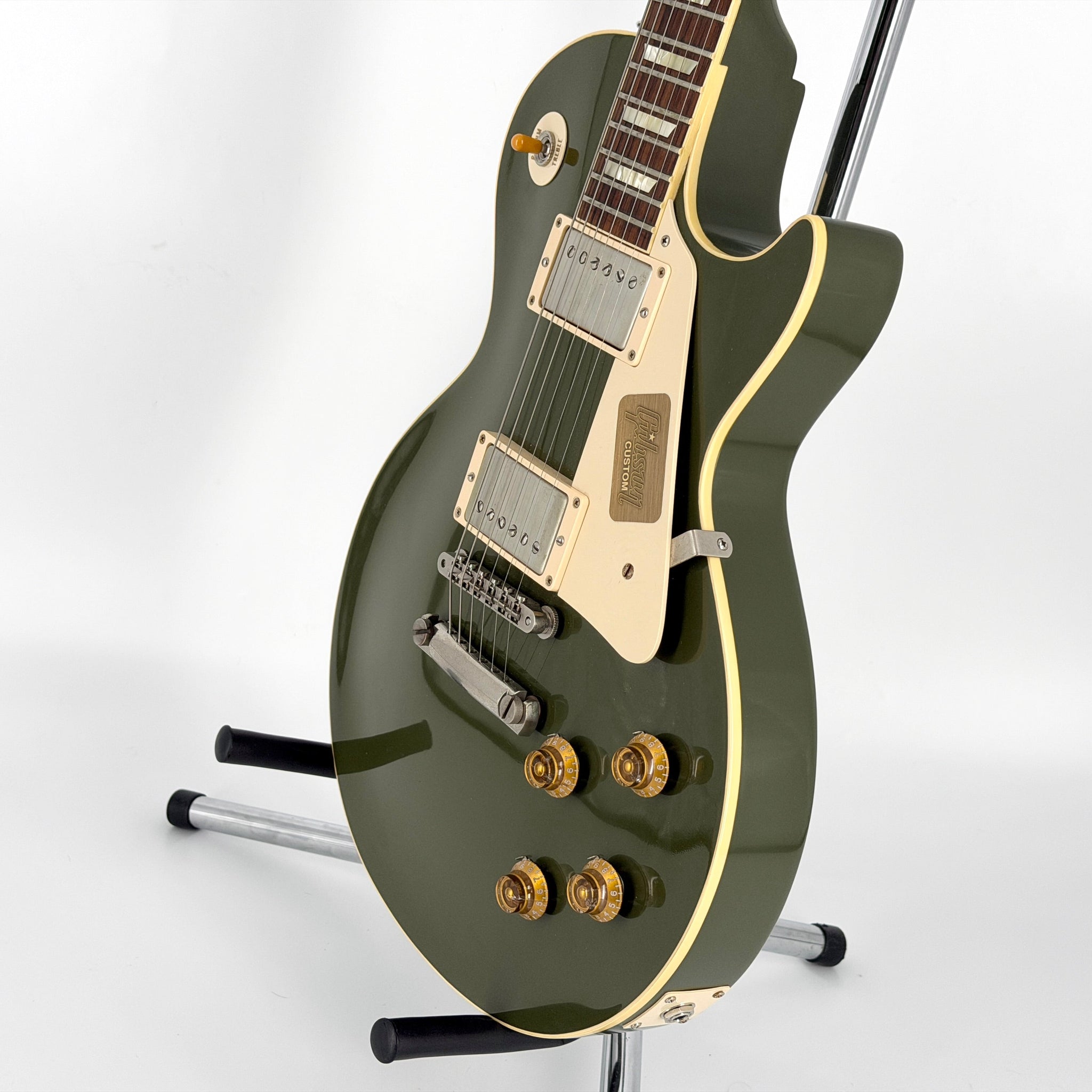 2015 Gibson Custom Shop Limited Edition 1958 Reissue Les Paul - Olive Grab Green | Tonebay