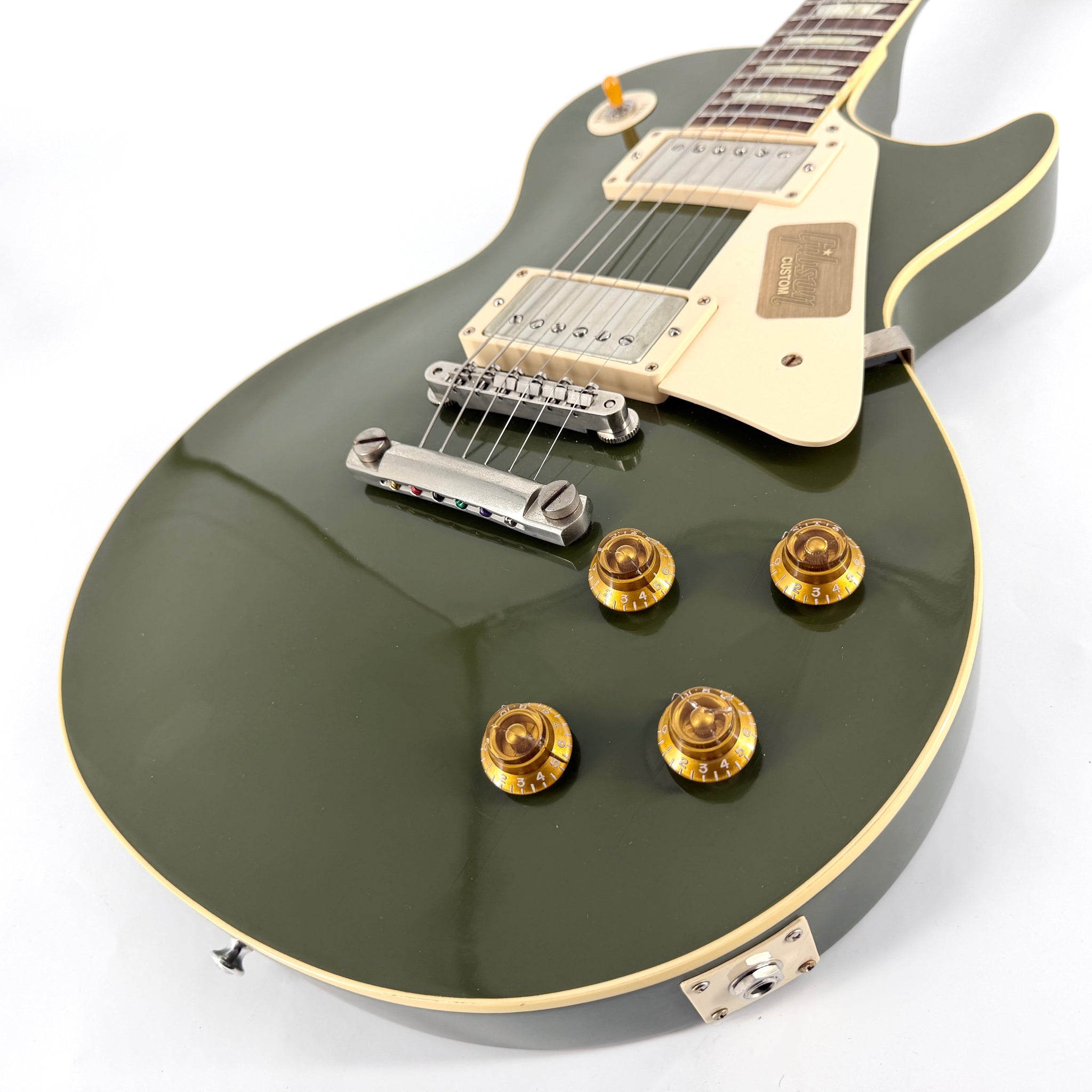 2015 Gibson Custom Shop Limited Edition 1958 Reissue Les Paul - Olive Grab Green | Tonebay