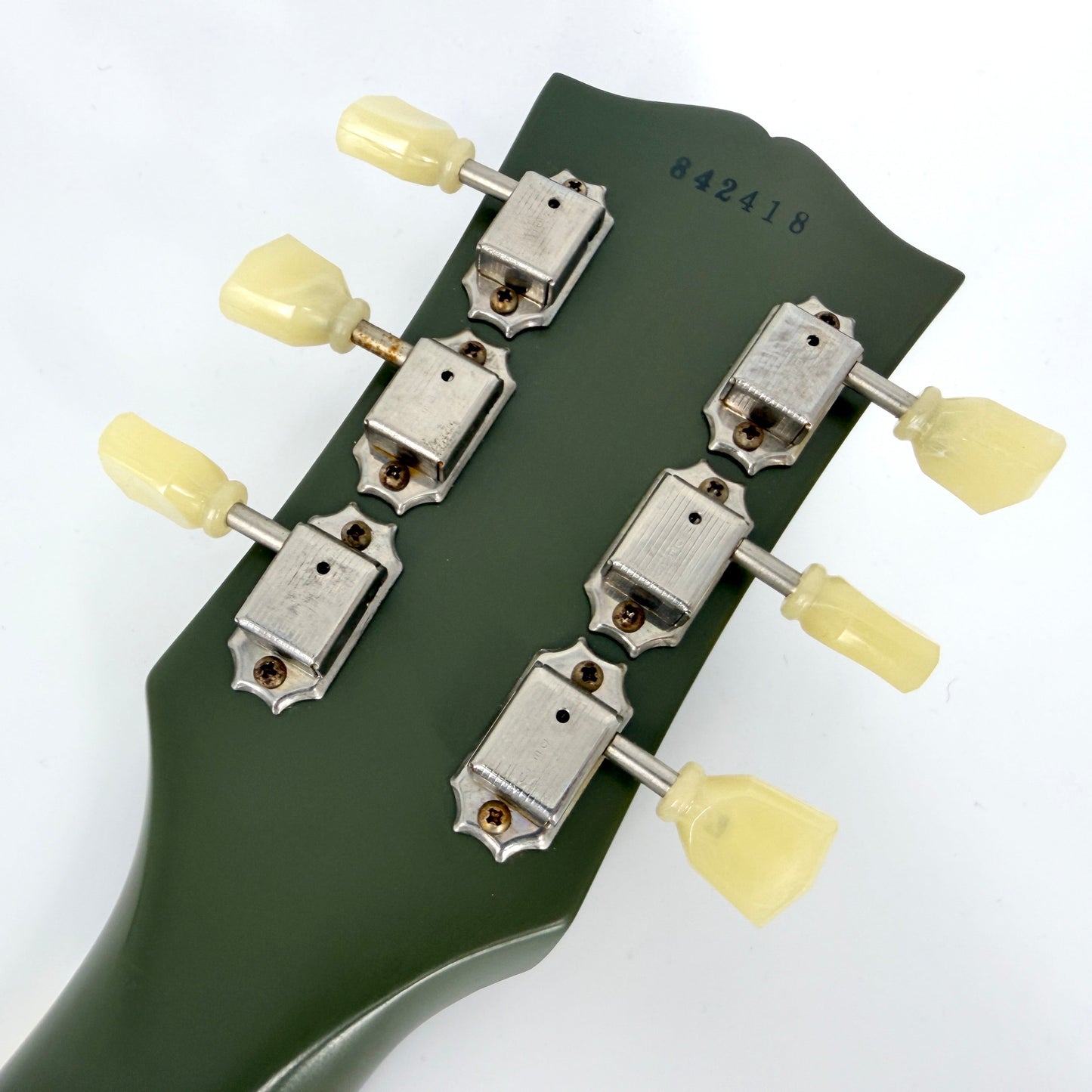 2015 Gibson Custom Shop Limited Edition 1958 Reissue Les Paul - Olive Grab Green | Tonebay