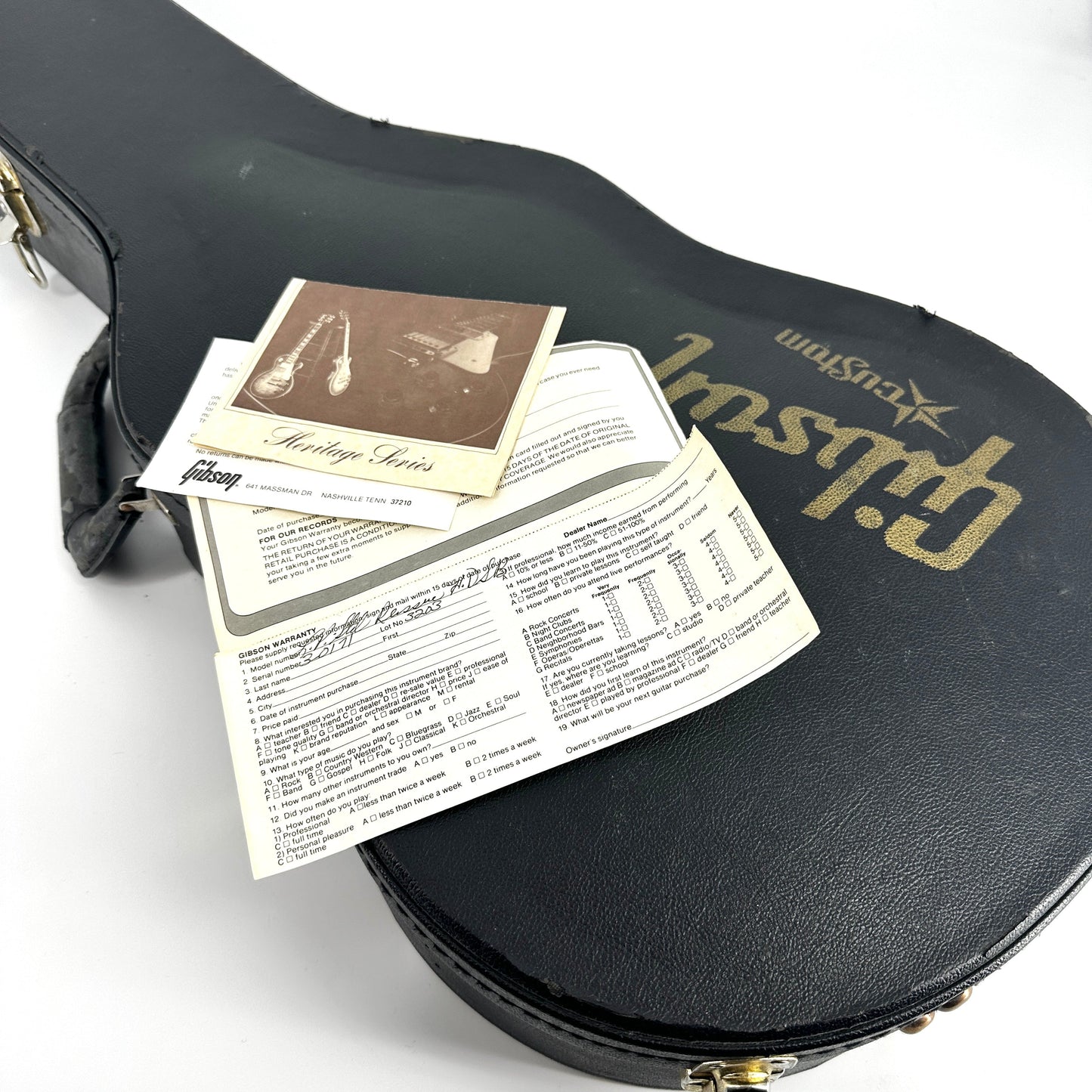 1983 Gibson Custom Shop Pre-Historic Les Paul '50s Reissue - Honey Burst | Tonebay