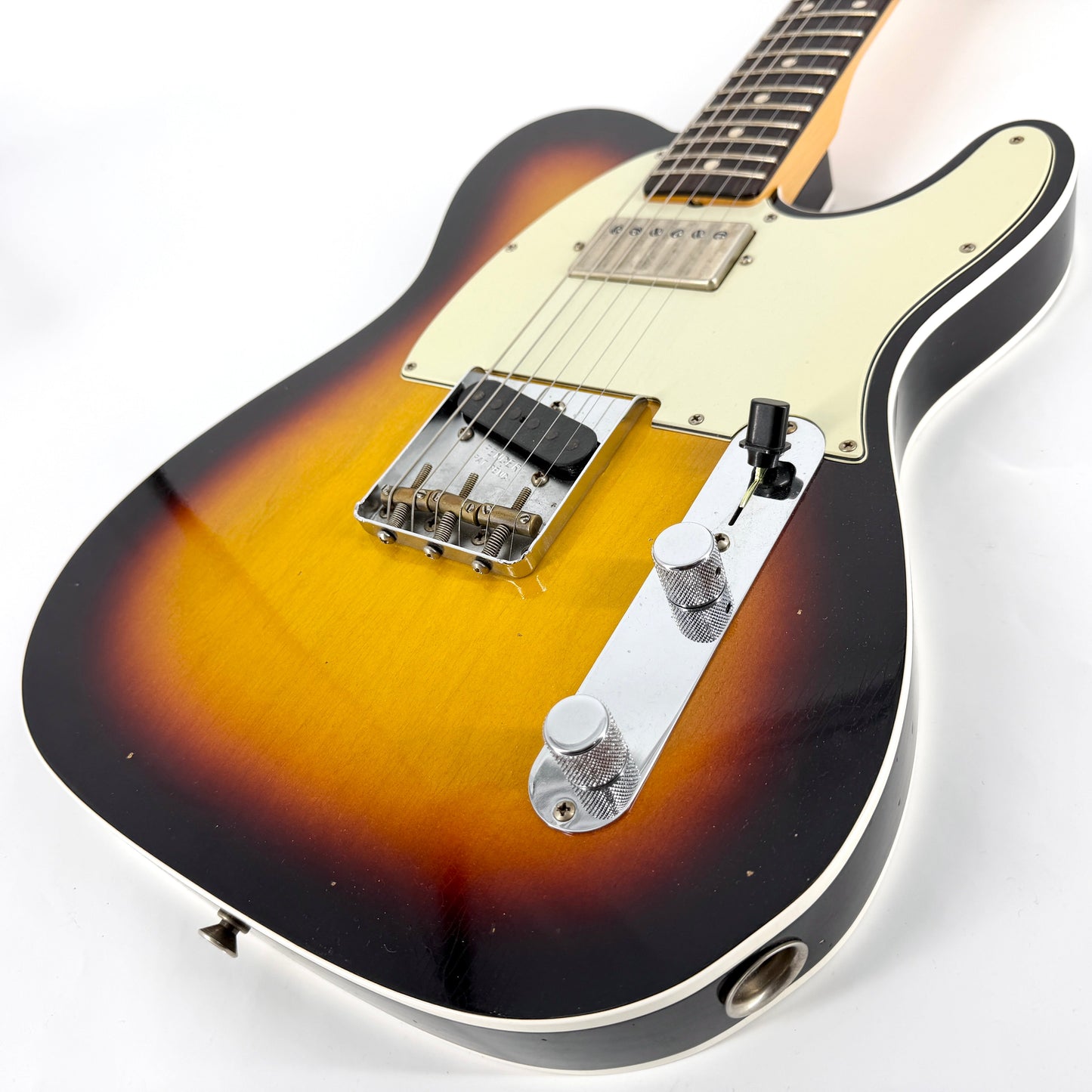2023 Fender Custom Shop 1962 Telecaster Custom Journeyman Relic - 3 Tone Sunburst | Tonebay