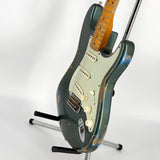 2016 Fender Custom Shop Ltd Edition '59 Stratocaster Heavy Relic - Olive Drab Green over Lake Placid Blue | Tonebay