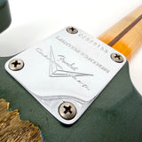 2016 Fender Custom Shop Ltd Edition '59 Stratocaster Heavy Relic - Olive Drab Green over Lake Placid Blue | Tonebay