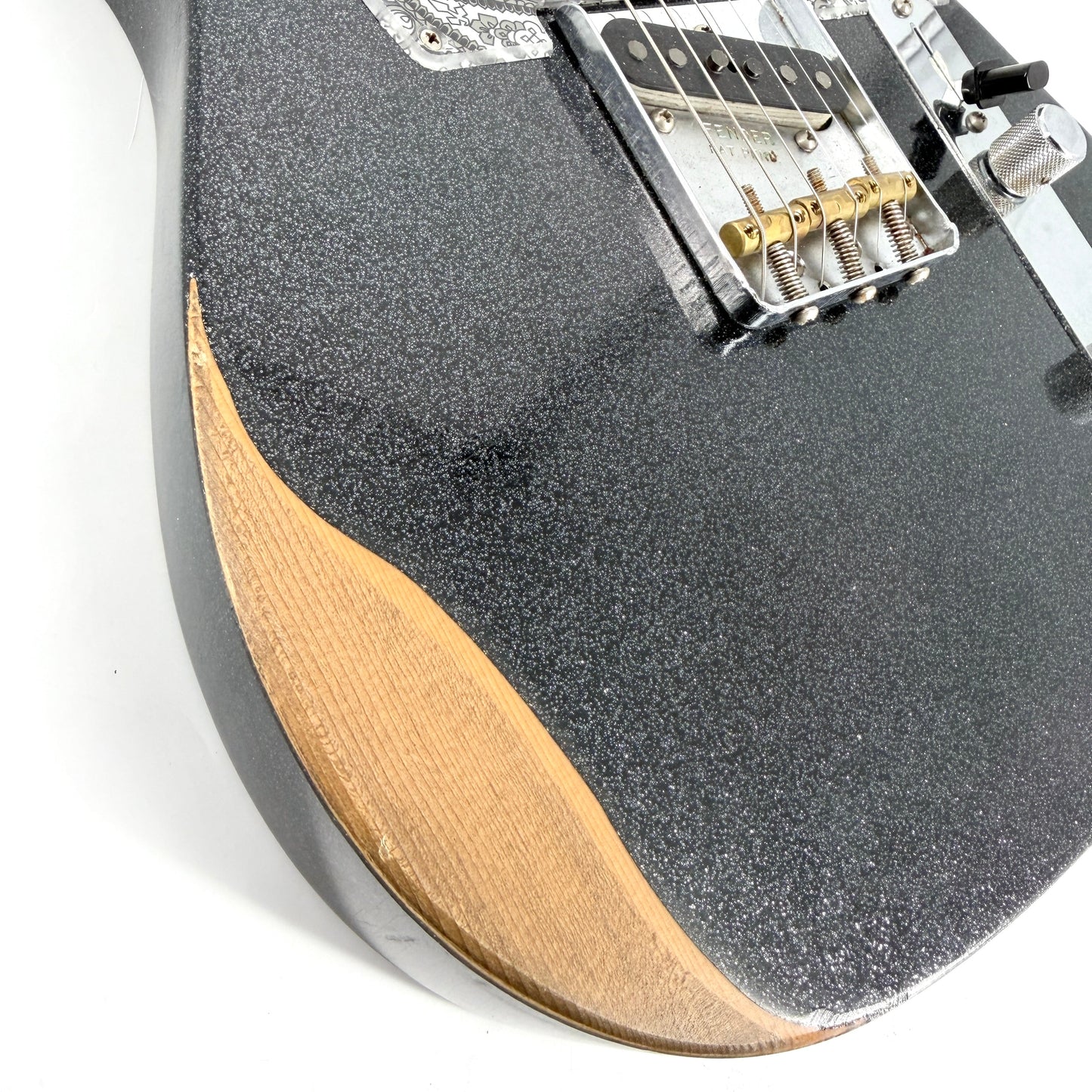 2020 Fender Brad Paisley Road Worn Esquire – Black Sparkle | Tonebay