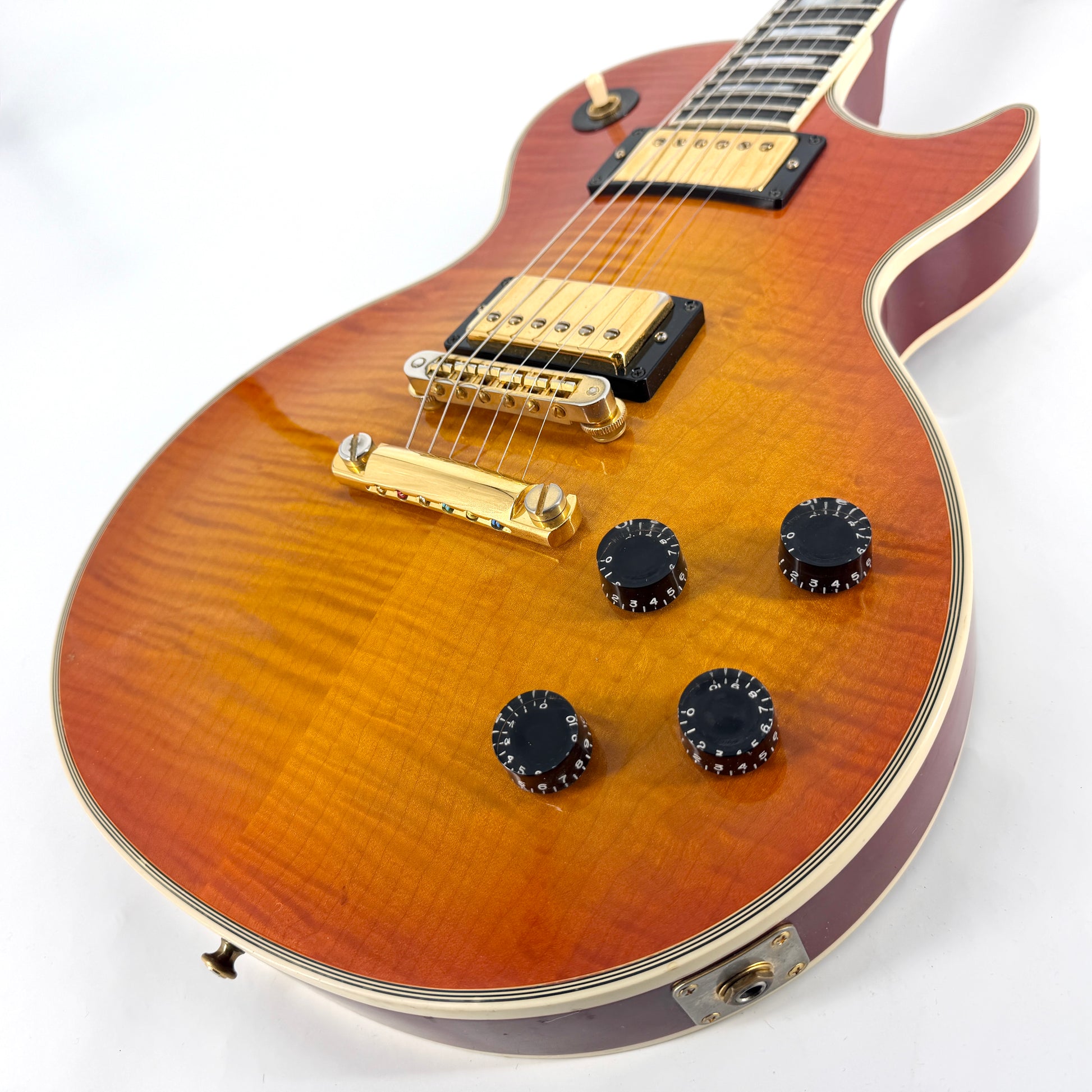 2001 Gibson Les Paul Custom – Tangerine Burst | Tonebay