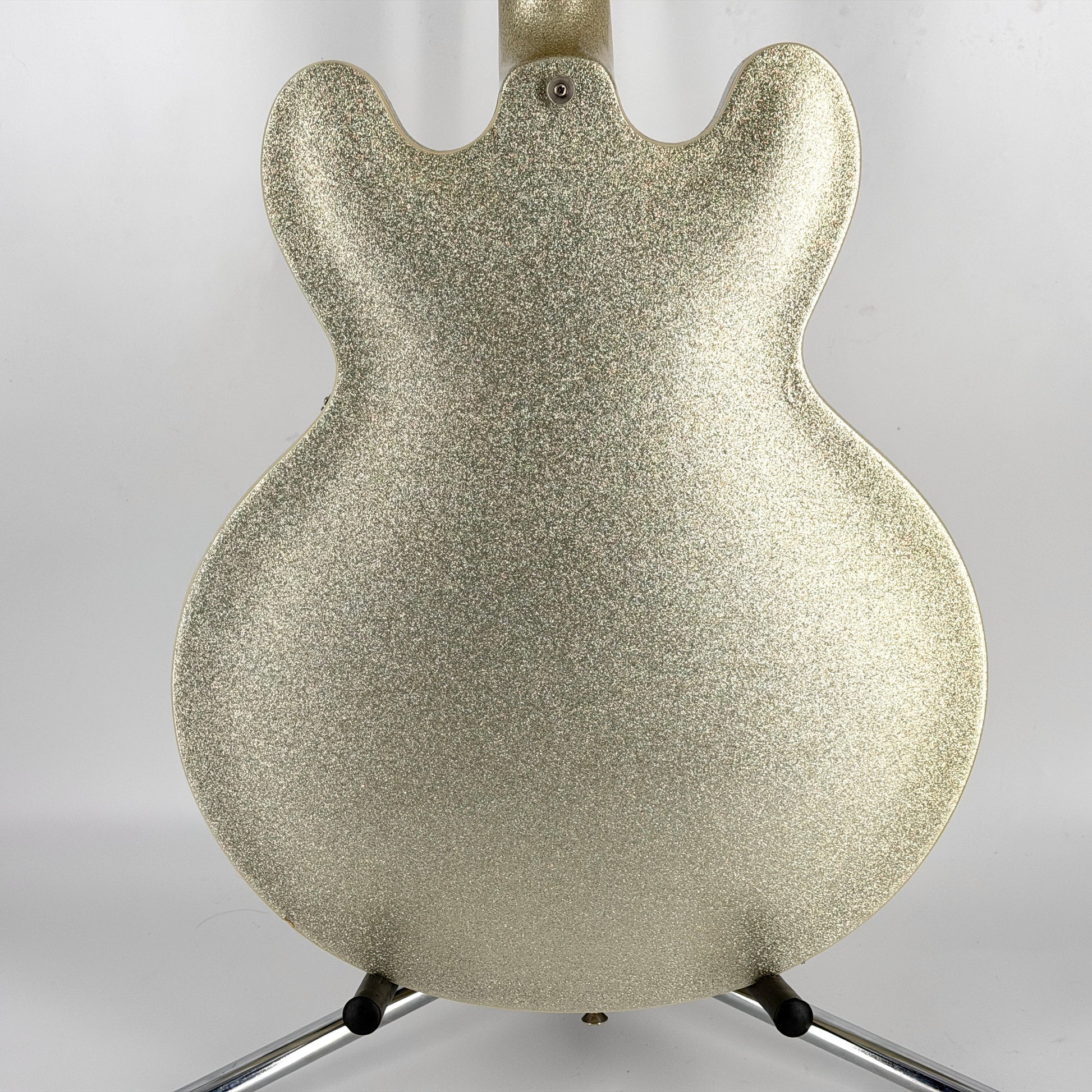 1997 Epiphone Limited Edition Riviera - Peerless Korea - Silver Sparkle | Tonebay