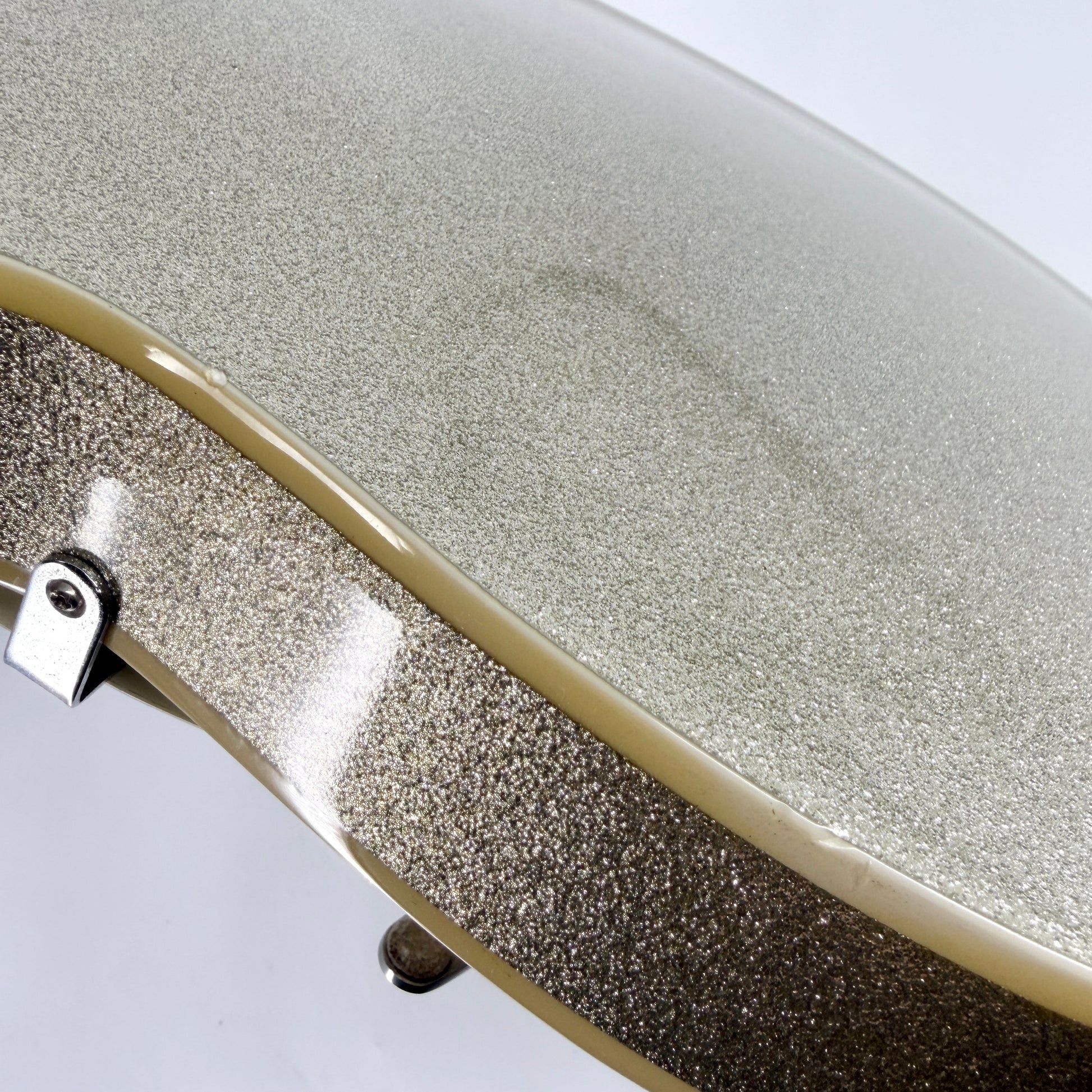 1997 Epiphone Limited Edition Riviera - Peerless Korea - Silver Sparkle | Tonebay