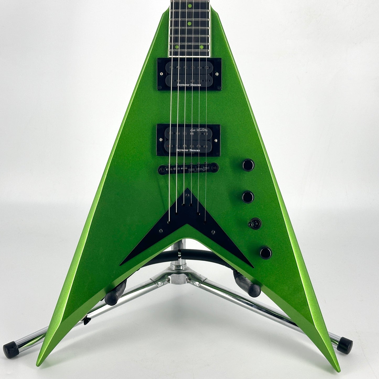 2022 Kramer Dave Mustaine Vanguard Rust in Peace - Alien Tech Green | Tonebay