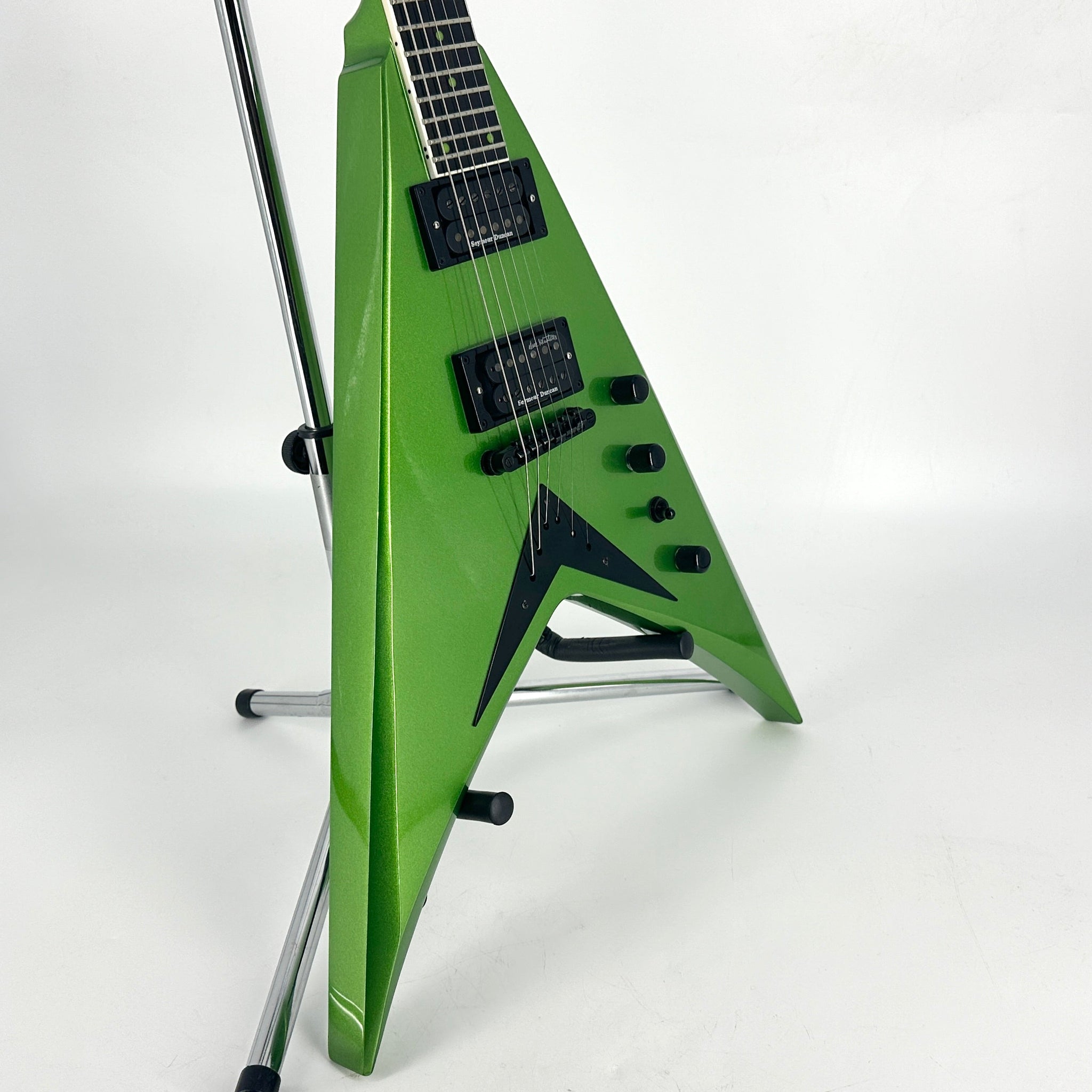 2022 Kramer Dave Mustaine Vanguard Rust in Peace - Alien Tech Green | Tonebay