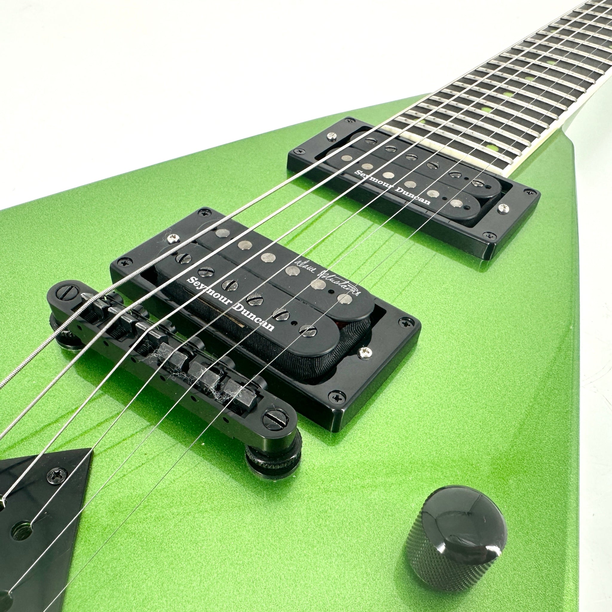 2022 Kramer Dave Mustaine Vanguard Rust in Peace - Alien Tech Green | Tonebay