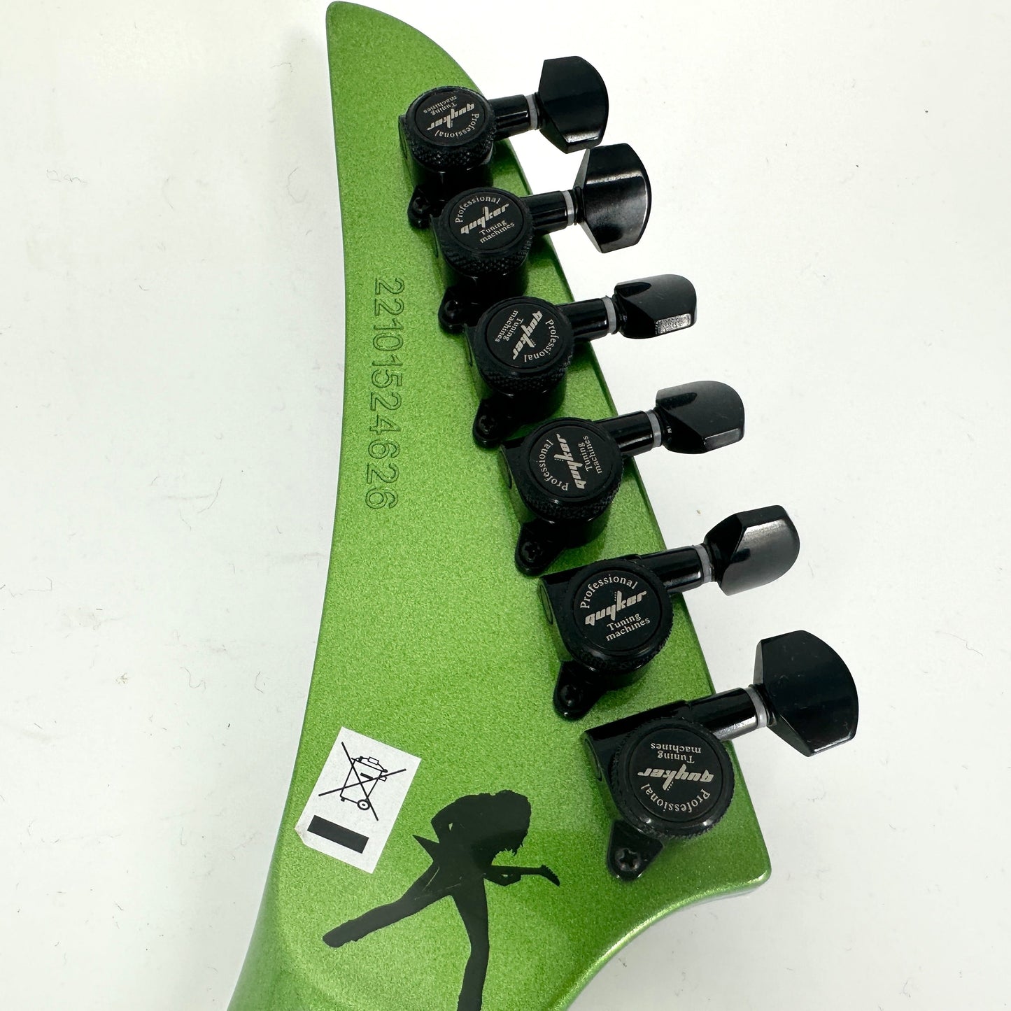 2022 Kramer Dave Mustaine Vanguard Rust in Peace - Alien Tech Green | Tonebay