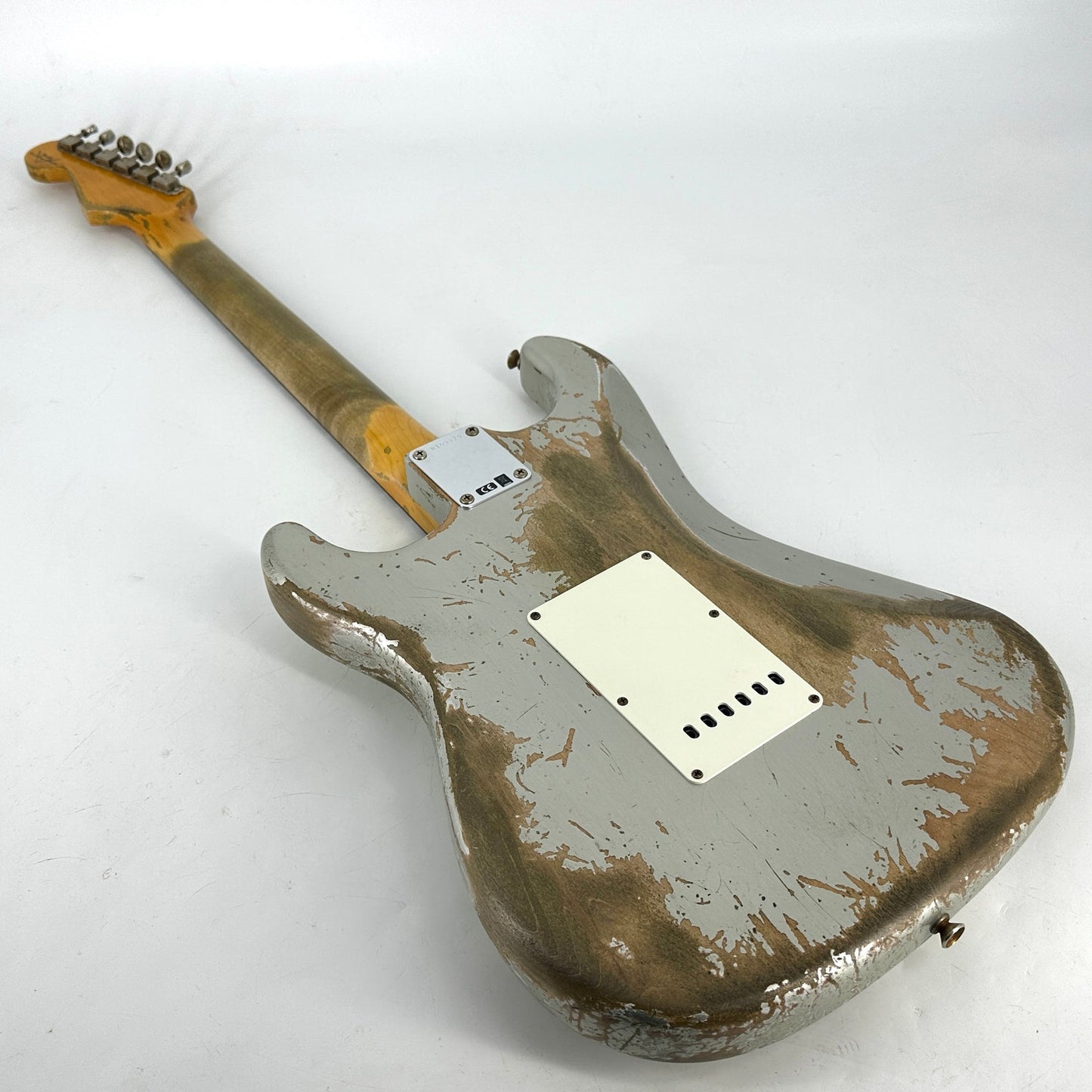 2021 Fender Custom Shop 60’s Stratocaster Super Heavy Relic – Inca Silver | Tonebay