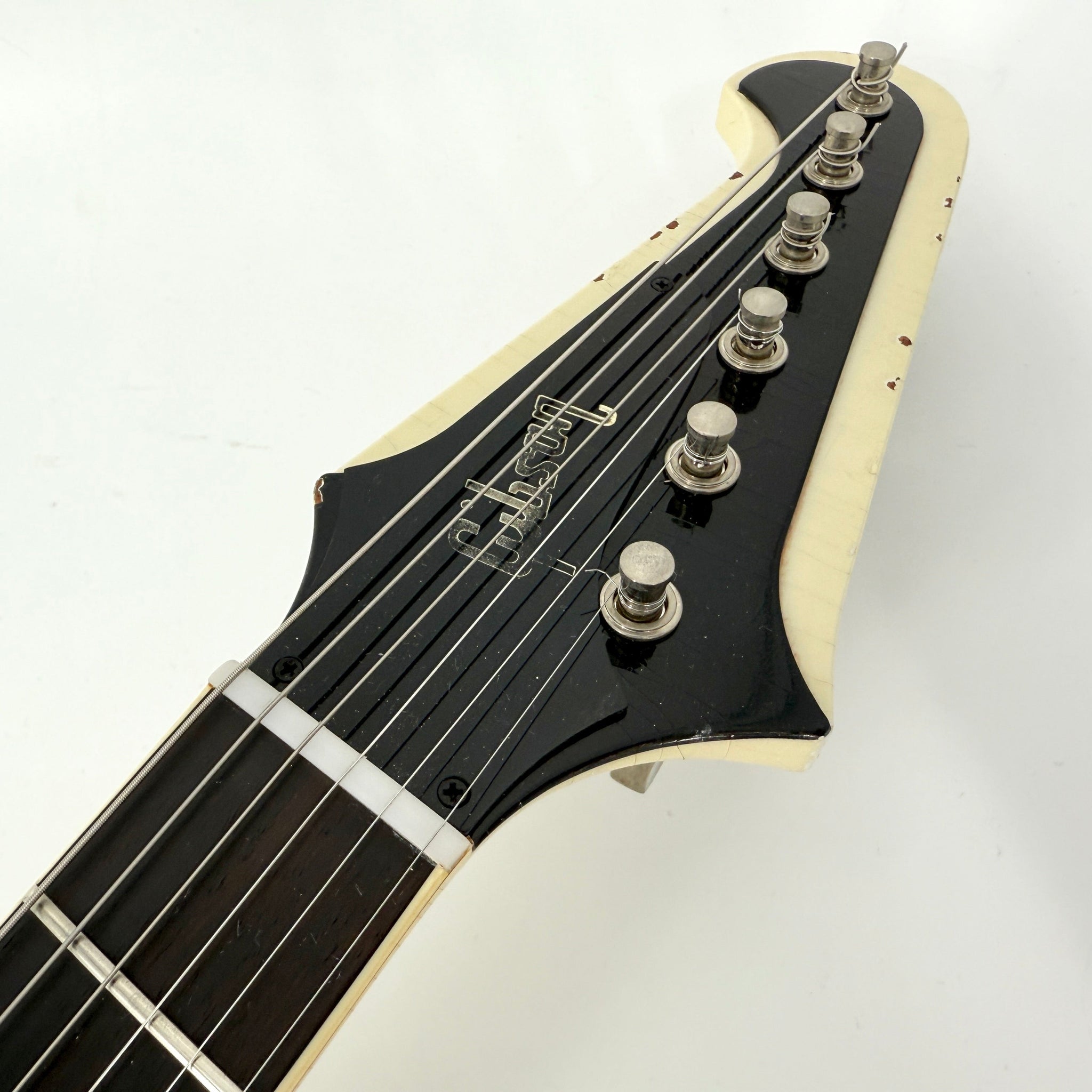 2021 Gibson Custom Shop Murphy Aged Johnny Winter 1964 Firebird V - Polaris White | Tonebay