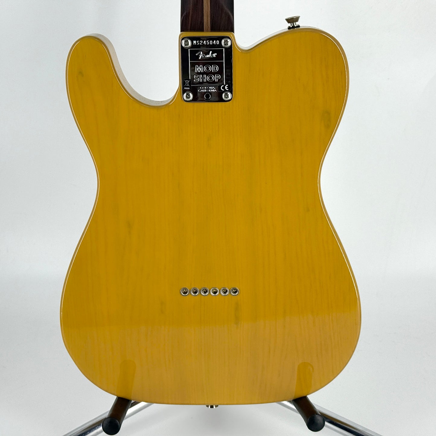 2024 Fender American Mod Shop Telecaster Solid Rosewood Neck – Butterscotch Blonde | Tonebay