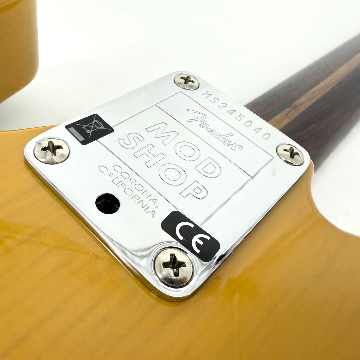 2024 Fender American Mod Shop Telecaster Solid Rosewood Neck – Butterscotch Blonde | Tonebay