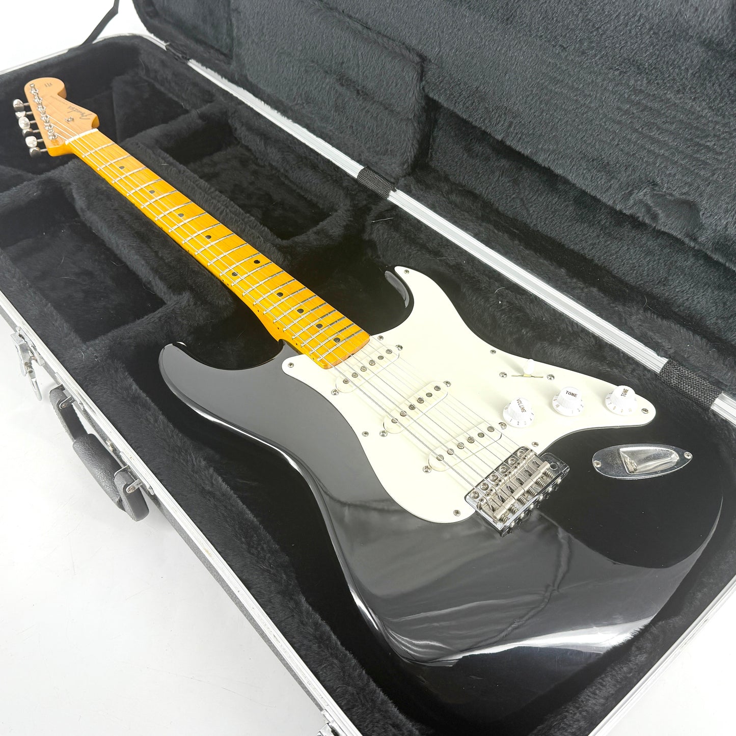 1991 Fender Japan ST-57 Reissue Stratocaster - Black | Tonebay