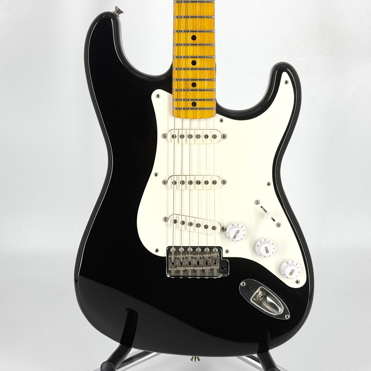 1991 Fender Japan ST-57 Reissue Stratocaster - Black | Tonebay