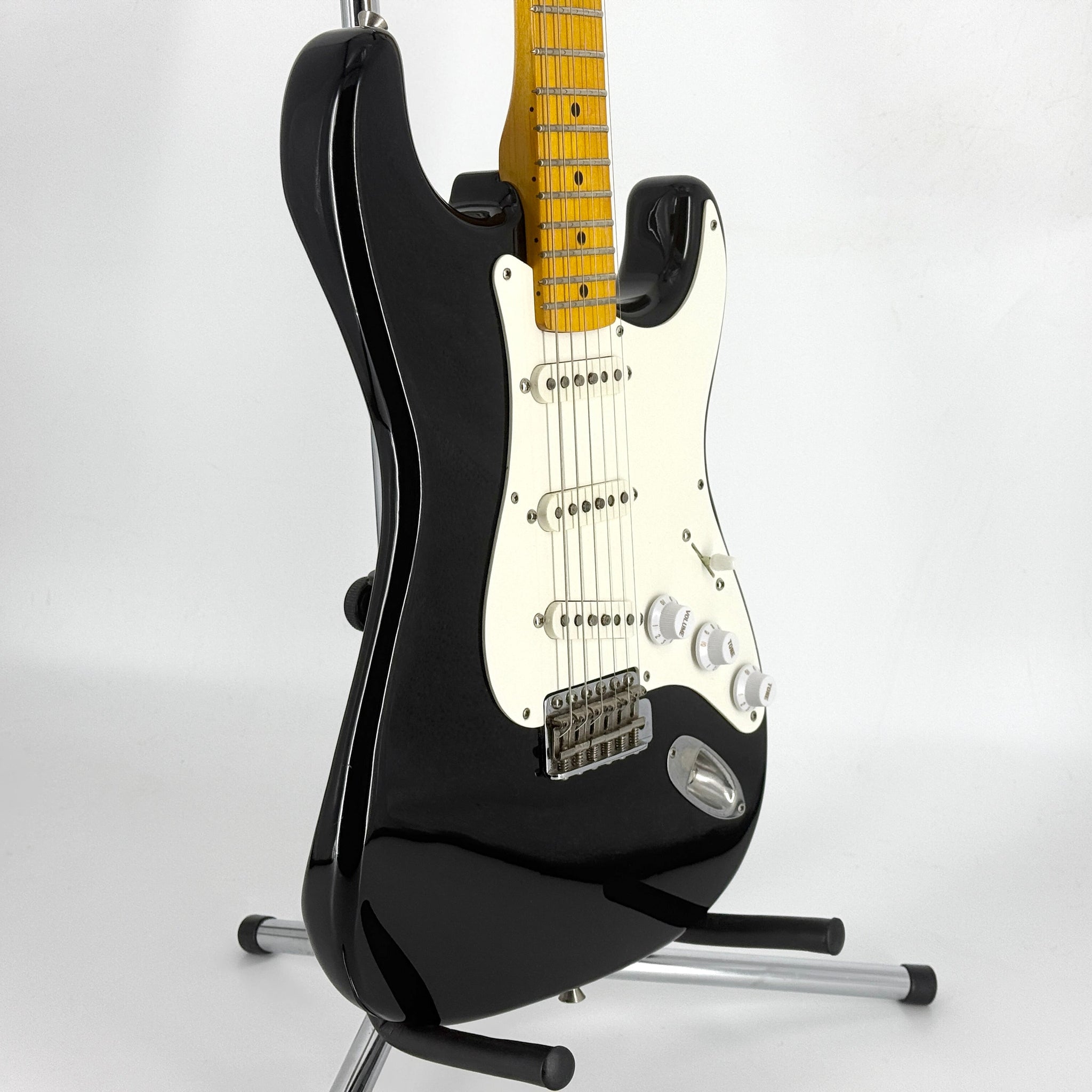 1991 Fender Japan ST-57 Reissue Stratocaster - Black | Tonebay