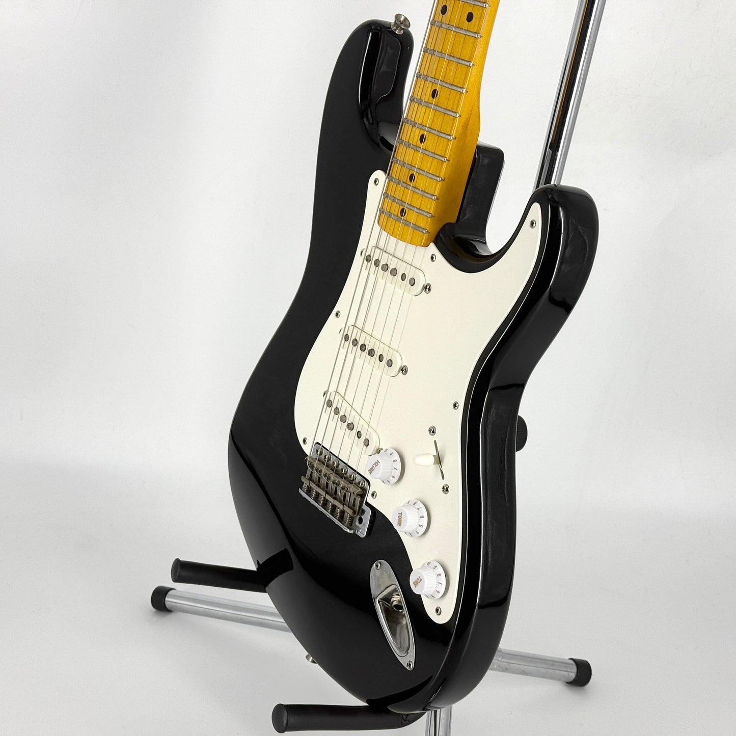 1991 Fender Japan ST-57 Reissue Stratocaster - Black | Tonebay