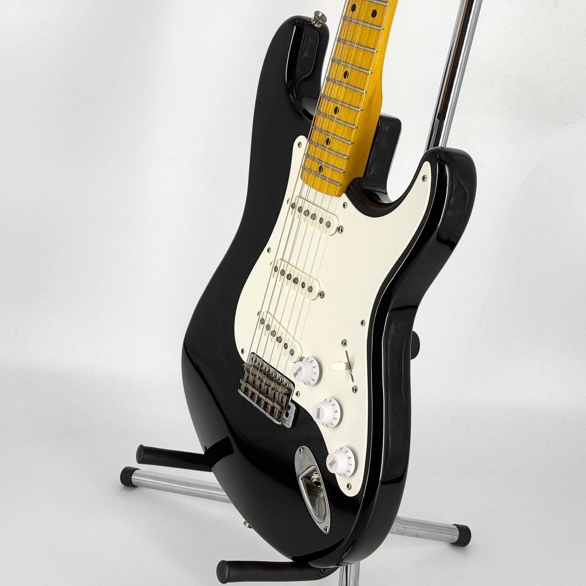 1991 Fender Japan ST-57 Reissue Stratocaster - Black | Tonebay