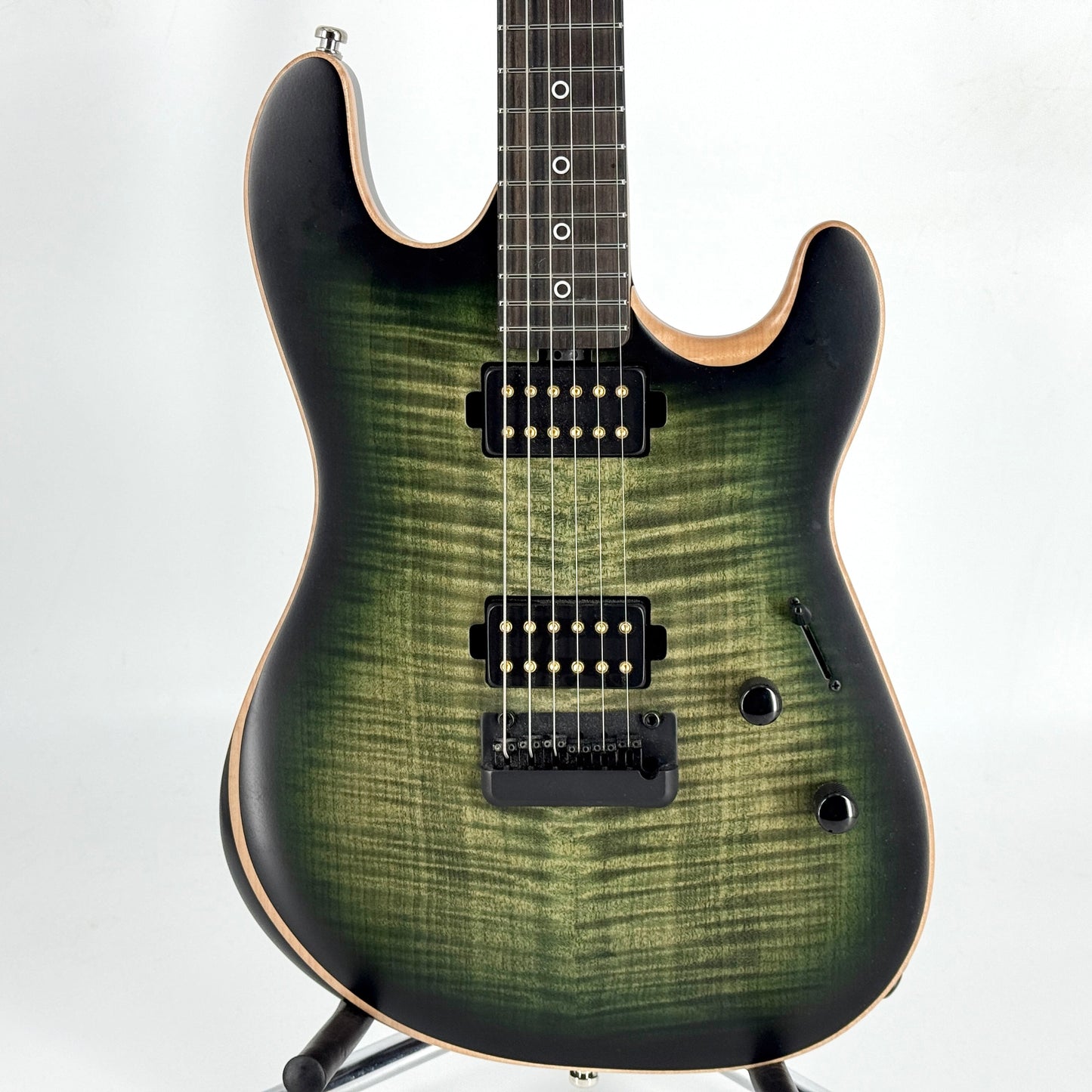 2025 Ernie Ball Music Man Rabea Massaad Sabre - Emerald Hill Burst | Tonebay