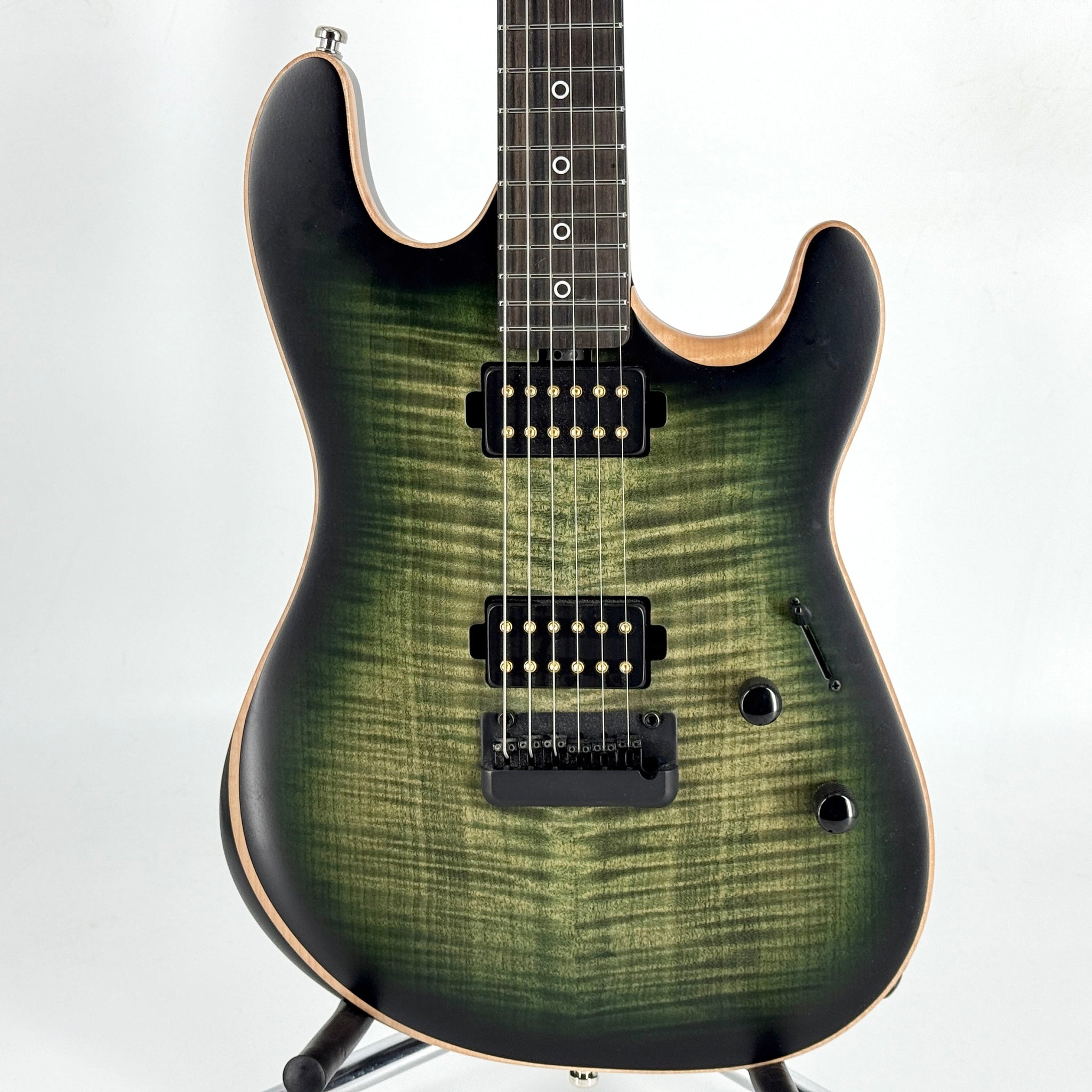 2025 Ernie Ball Music Man Rabea Massaad Sabre - Emerald Hill Burst | Tonebay