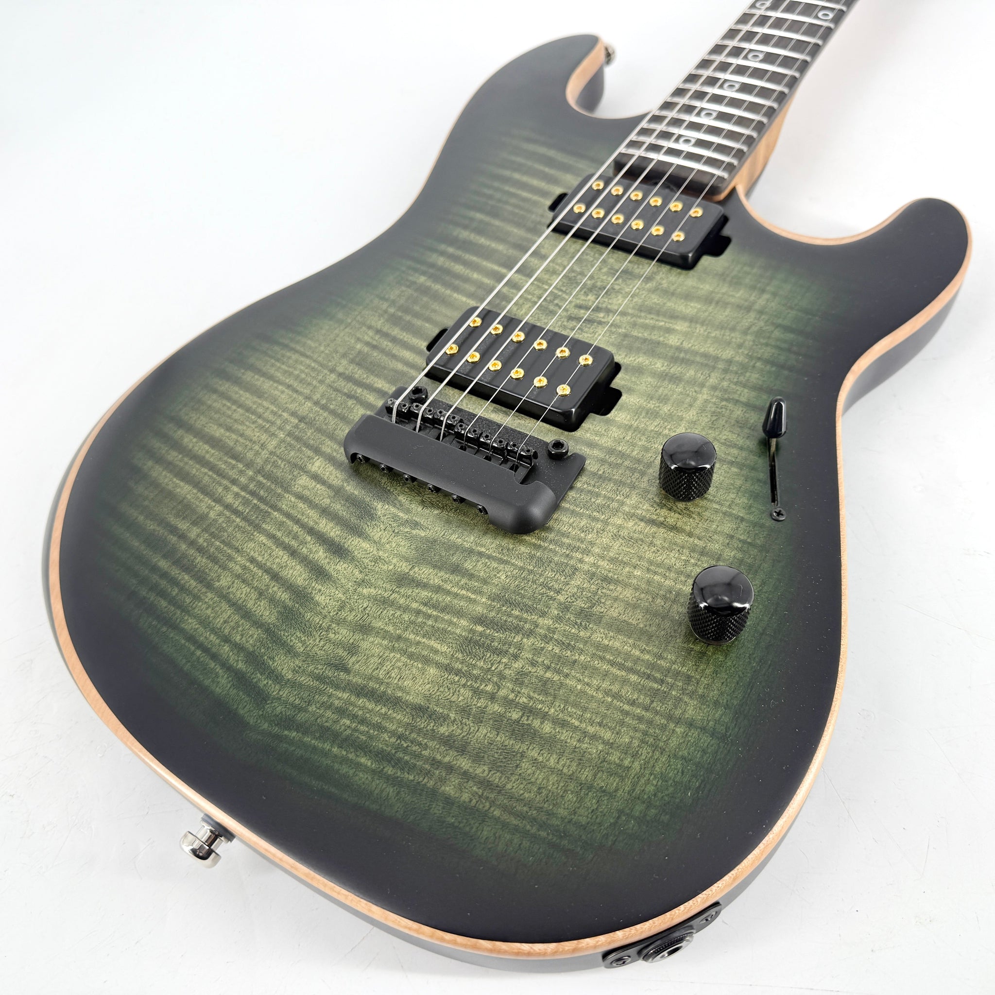 2025 Ernie Ball Music Man Rabea Massaad Sabre - Emerald Hill Burst | Tonebay