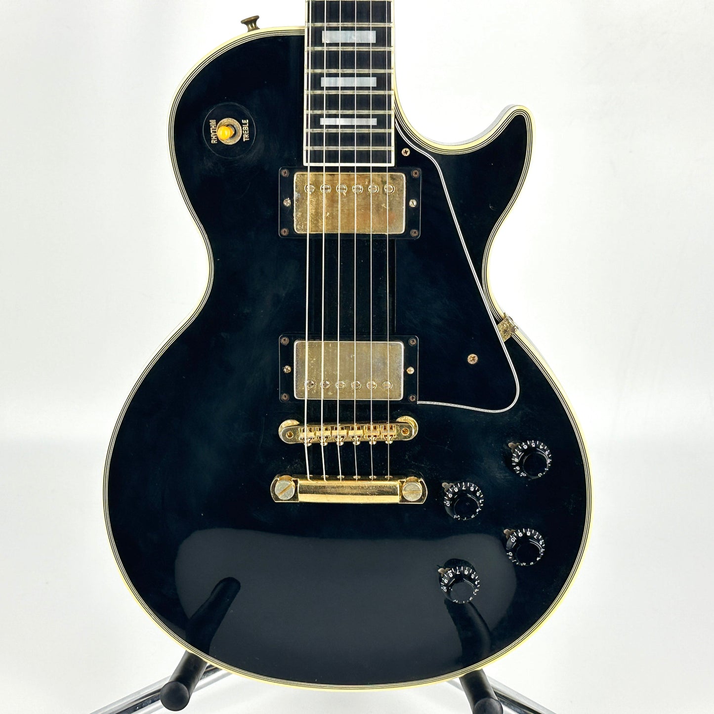 1991 Gibson Pre-Historic Les Paul '57 Custom Reissue - Ebony | Tonebay