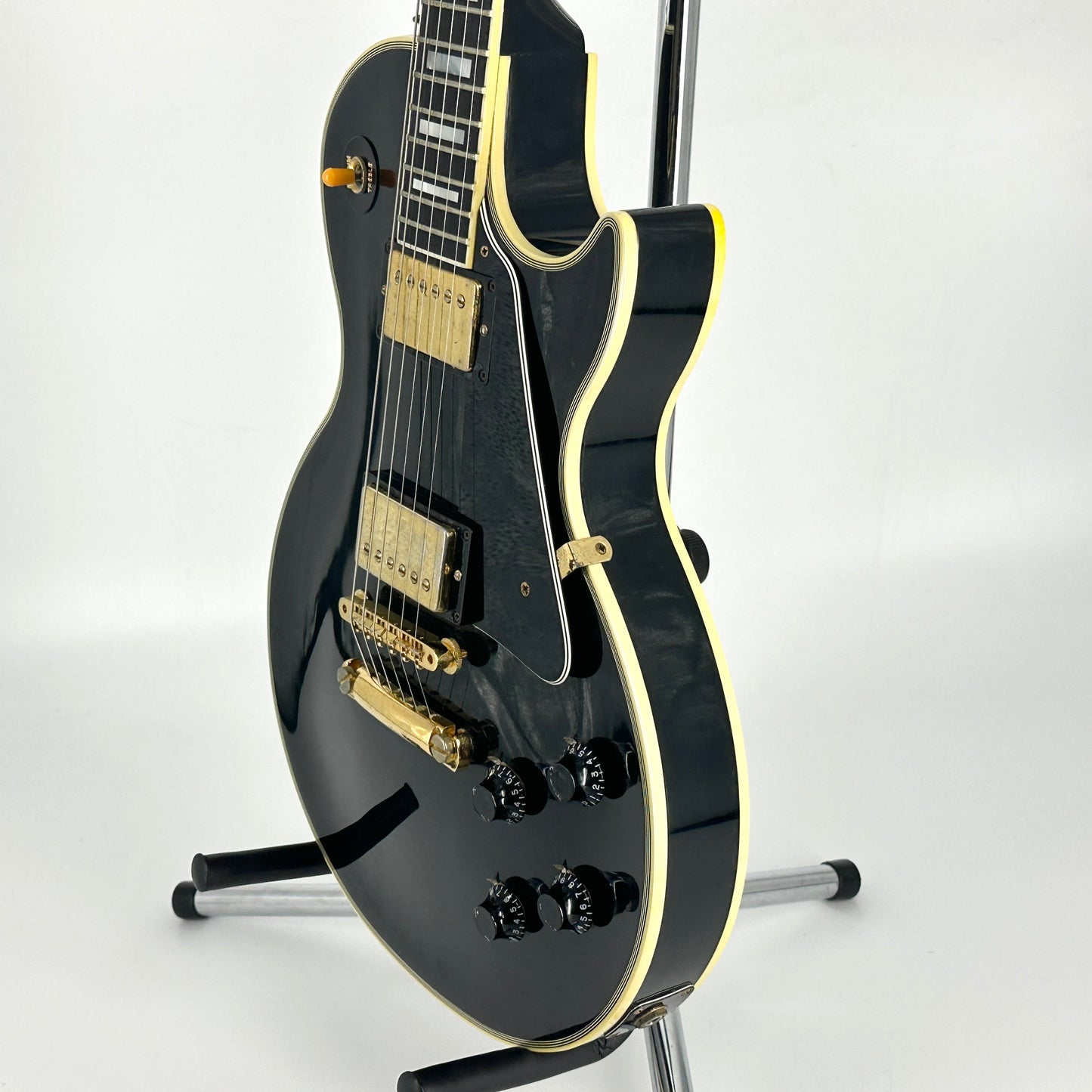 1991 Gibson Pre-Historic Les Paul '57 Custom Reissue - Ebony | Tonebay